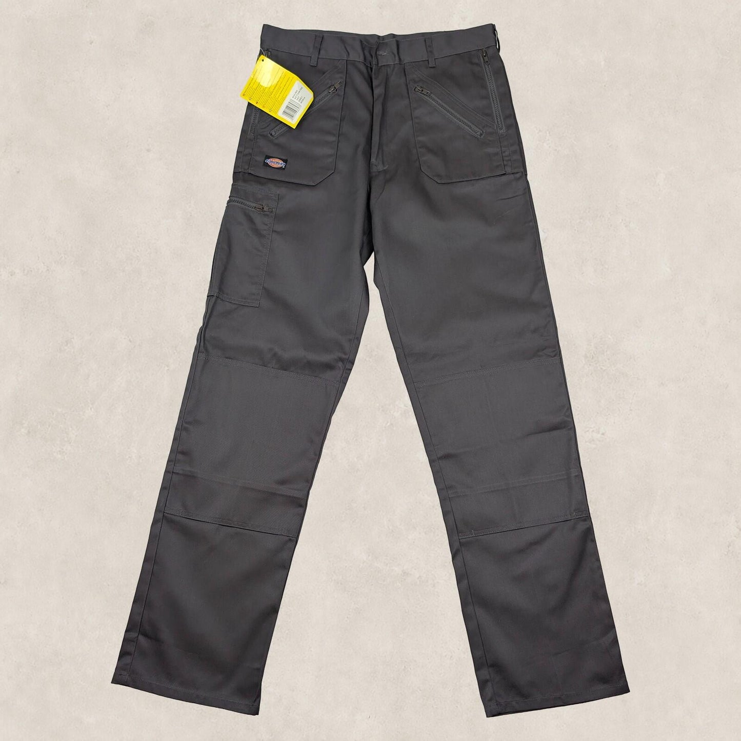 dickies redhawk action work trousers mens grey cargo utility pants size 34 t by Dickies – | RewearableUK