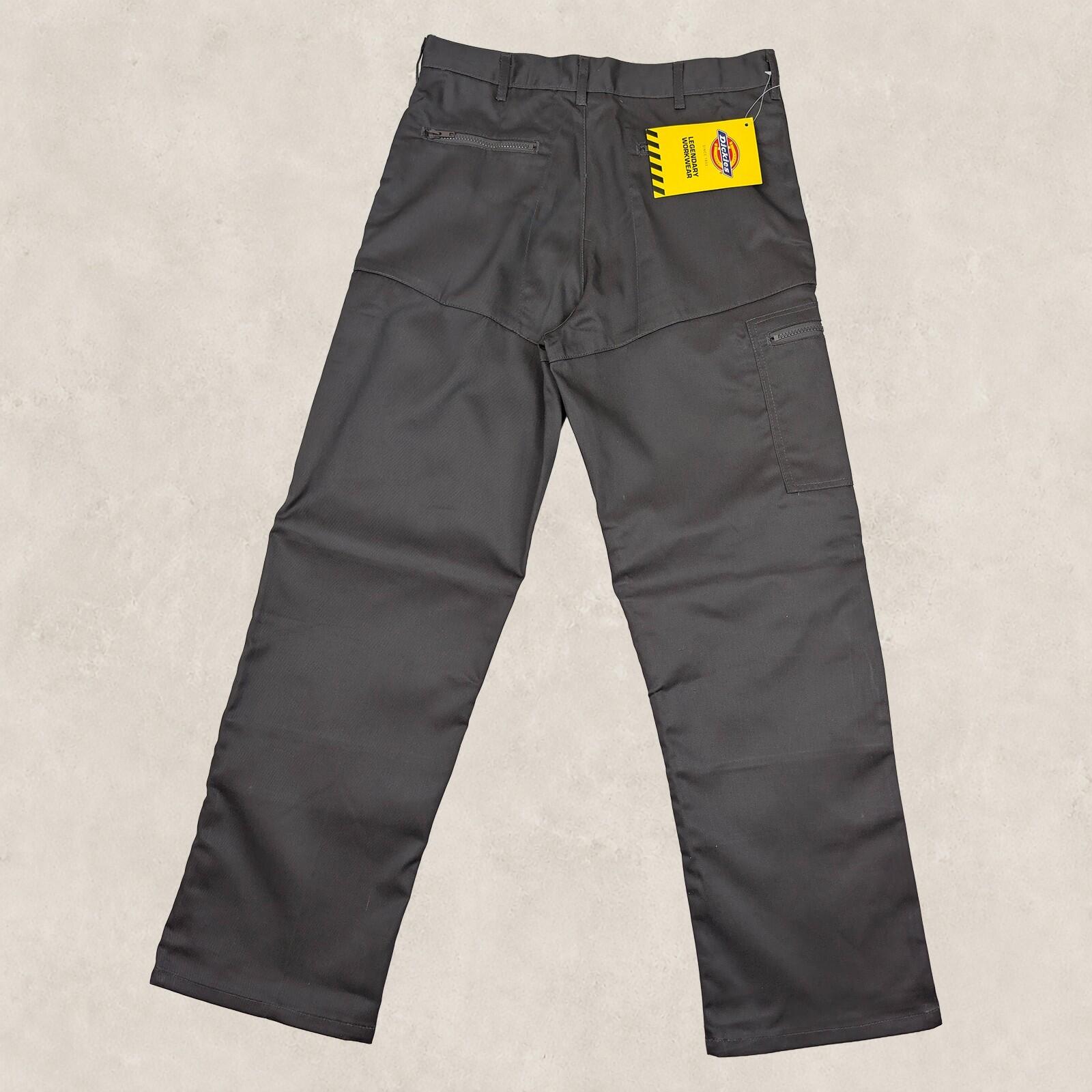 dickies redhawk action work trousers mens grey size 32 s cargo utility pants by Dickies – | RewearableUK