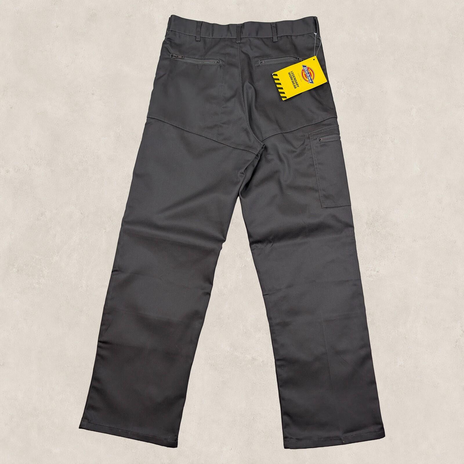 dickies redhawk action work trousers mens grey size 32 s cargo utility pants by Dickies – | RewearableUK