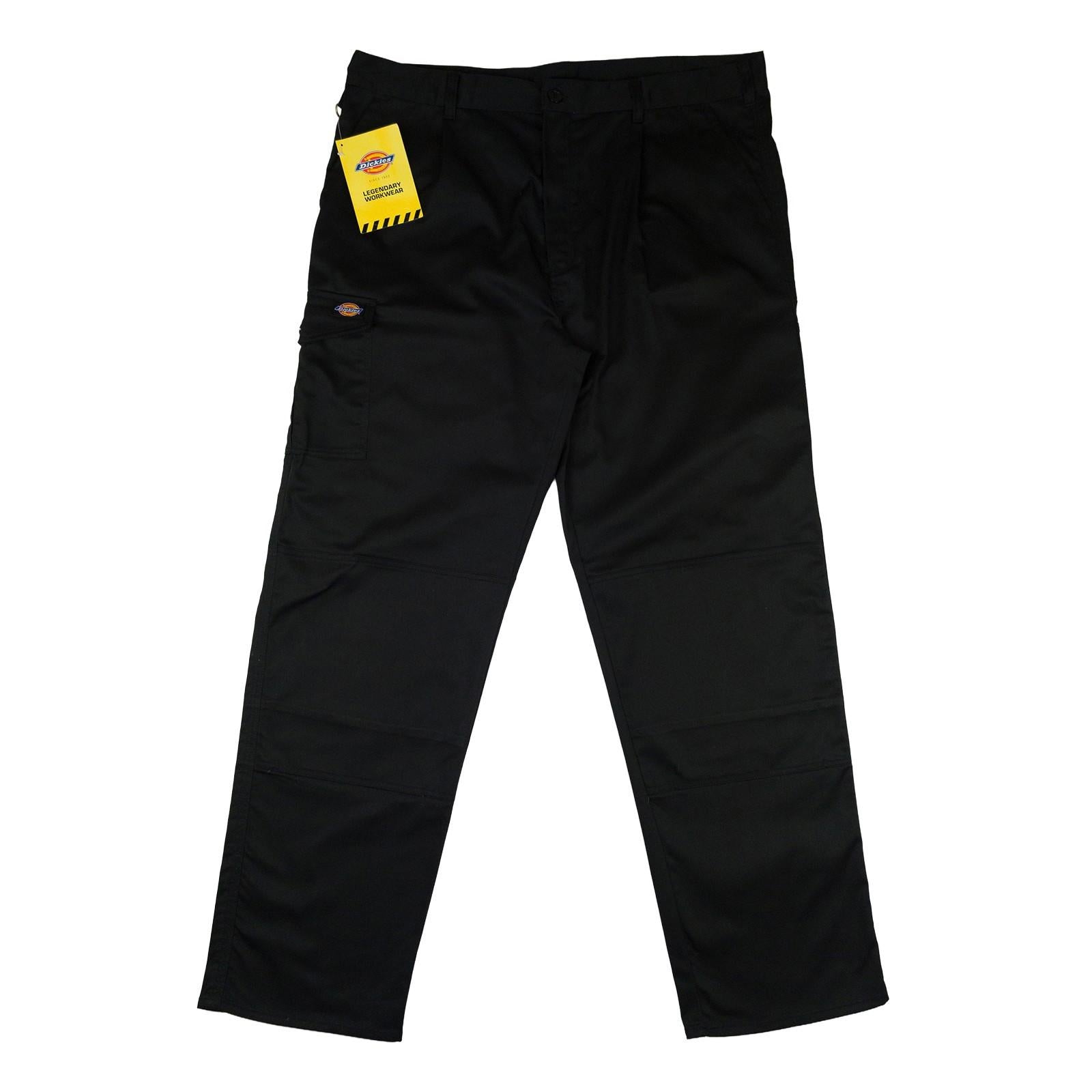 Dickies Redhawk Black Work Trousers 42 T – New with Tags by Dickies – workear | RewearableUK