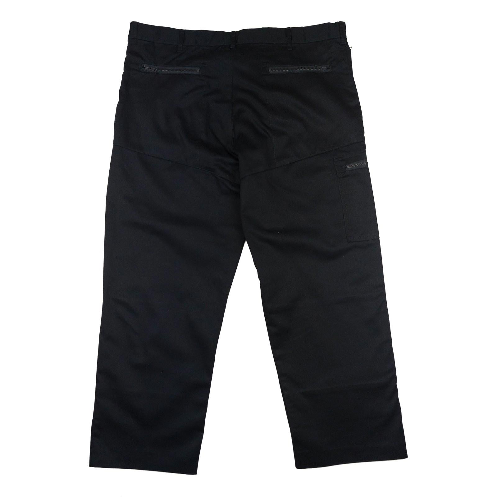 Dickies Dickies Redhawk Black Work Trousers - W42 L32 workear RewearableUK