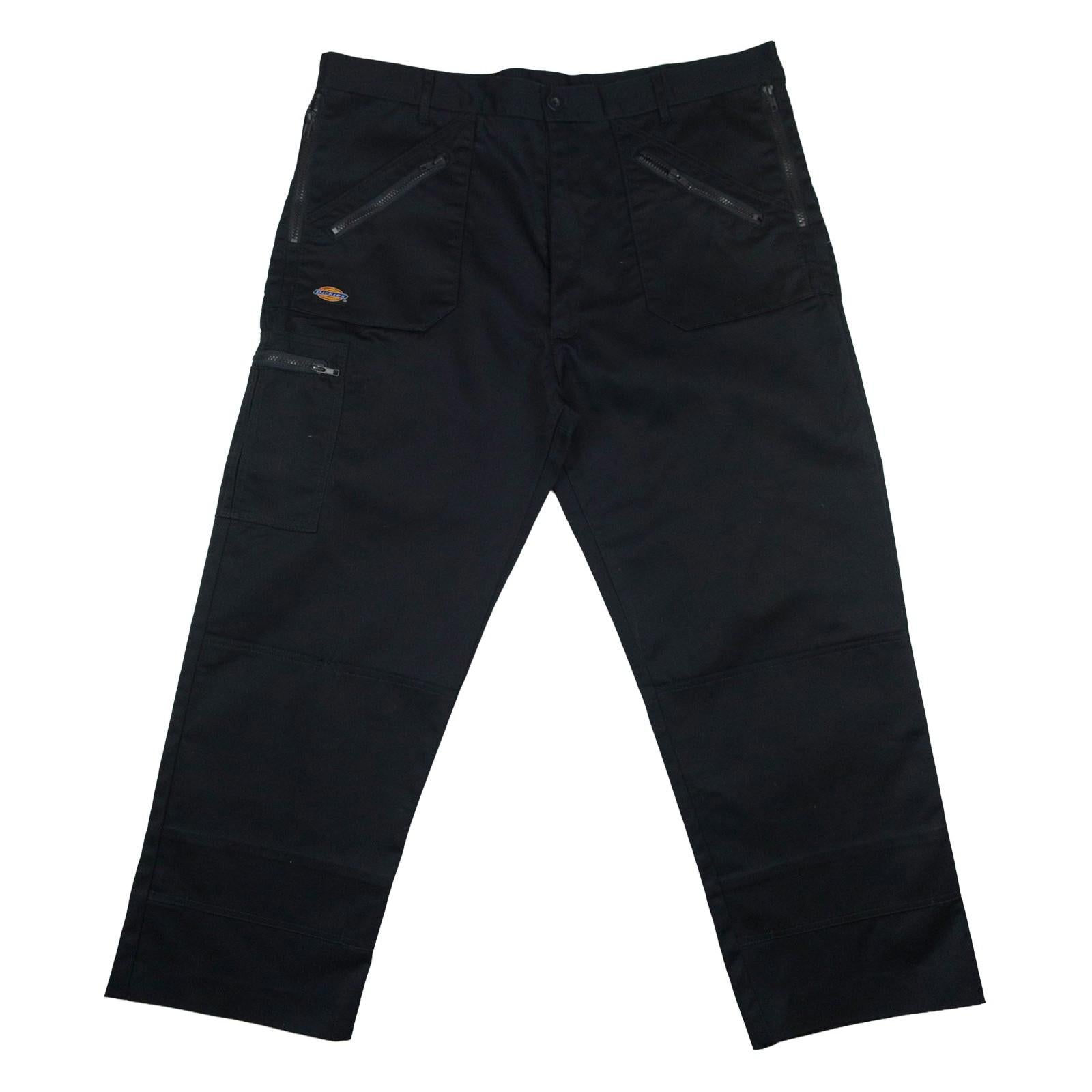 Dickies Dickies Redhawk Black Work Trousers - W42 L32 workear RewearableUK