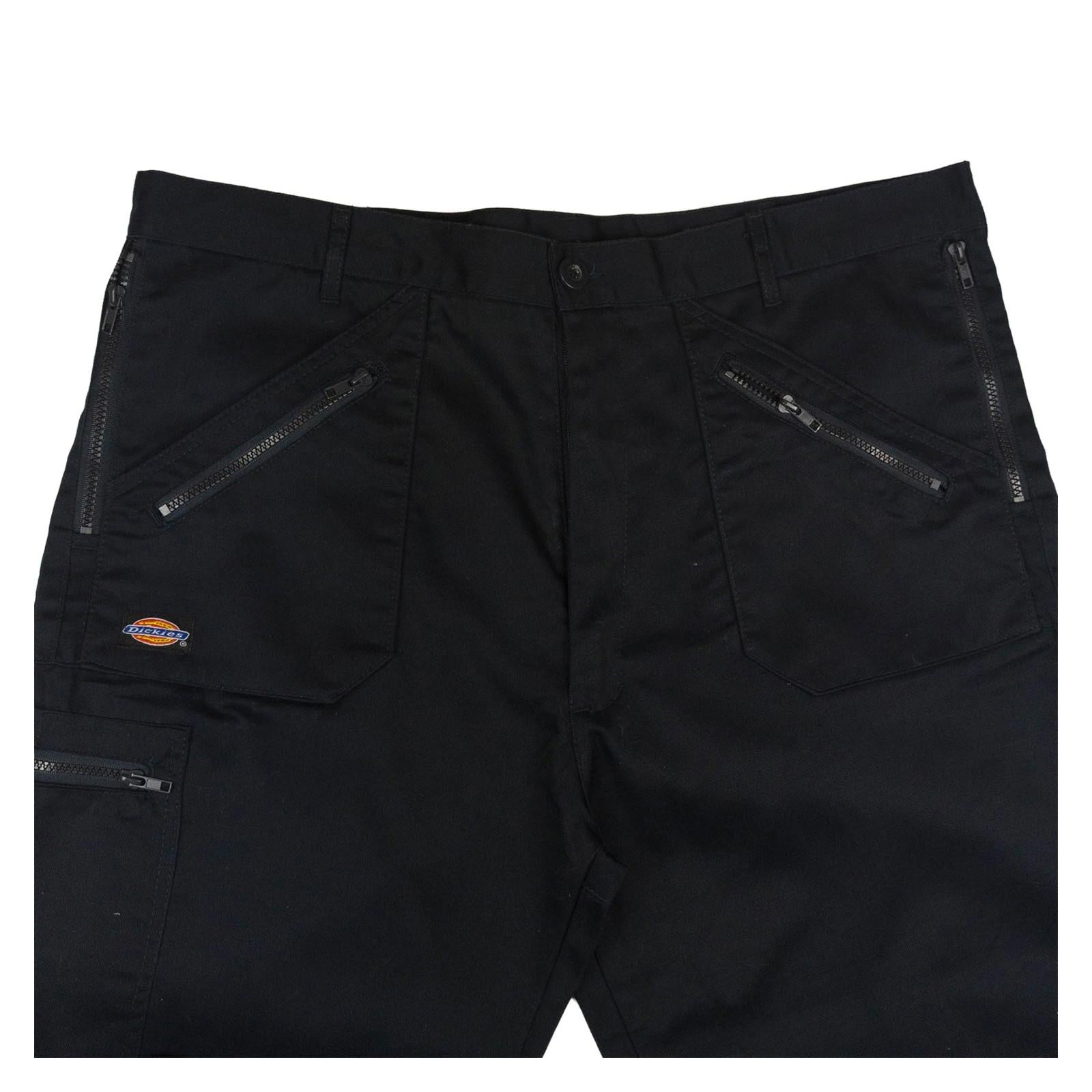 Dickies Dickies Redhawk Black Work Trousers - W42 L32 workear RewearableUK