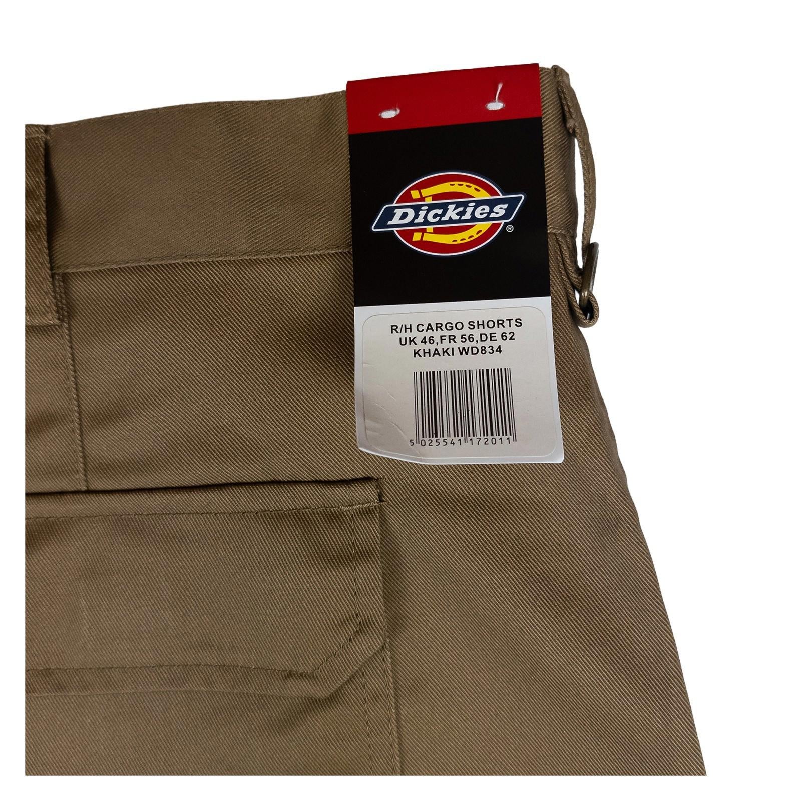 Dickies Redhawk Cargo Shorts Men's Khaki Workwear Size UK 46 NWT WD834 by Dickies – | RewearableUK