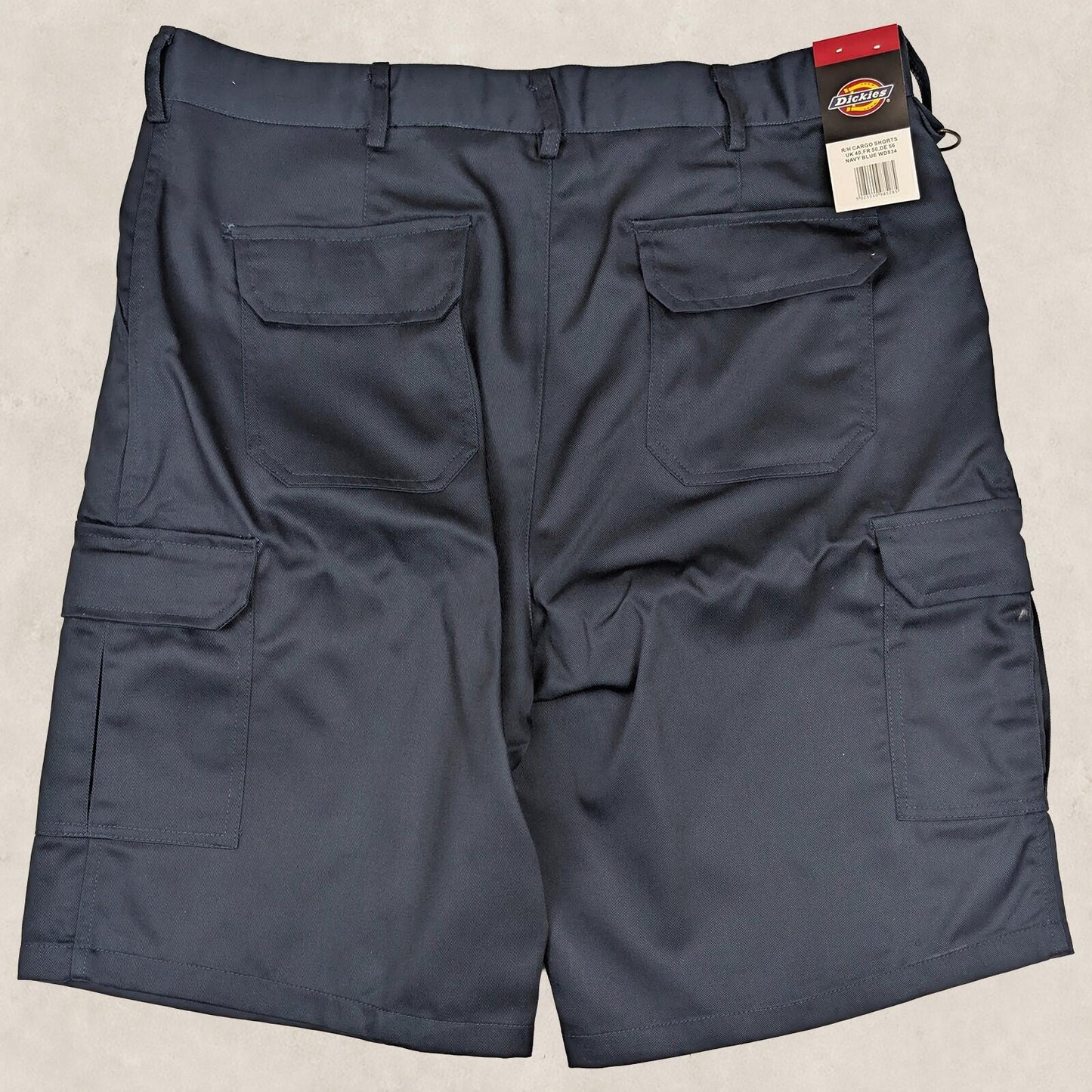 dickies redhawk cargo shorts mens regular fit navy blue wd834 size uk 40 by Dickies – | RewearableUK
