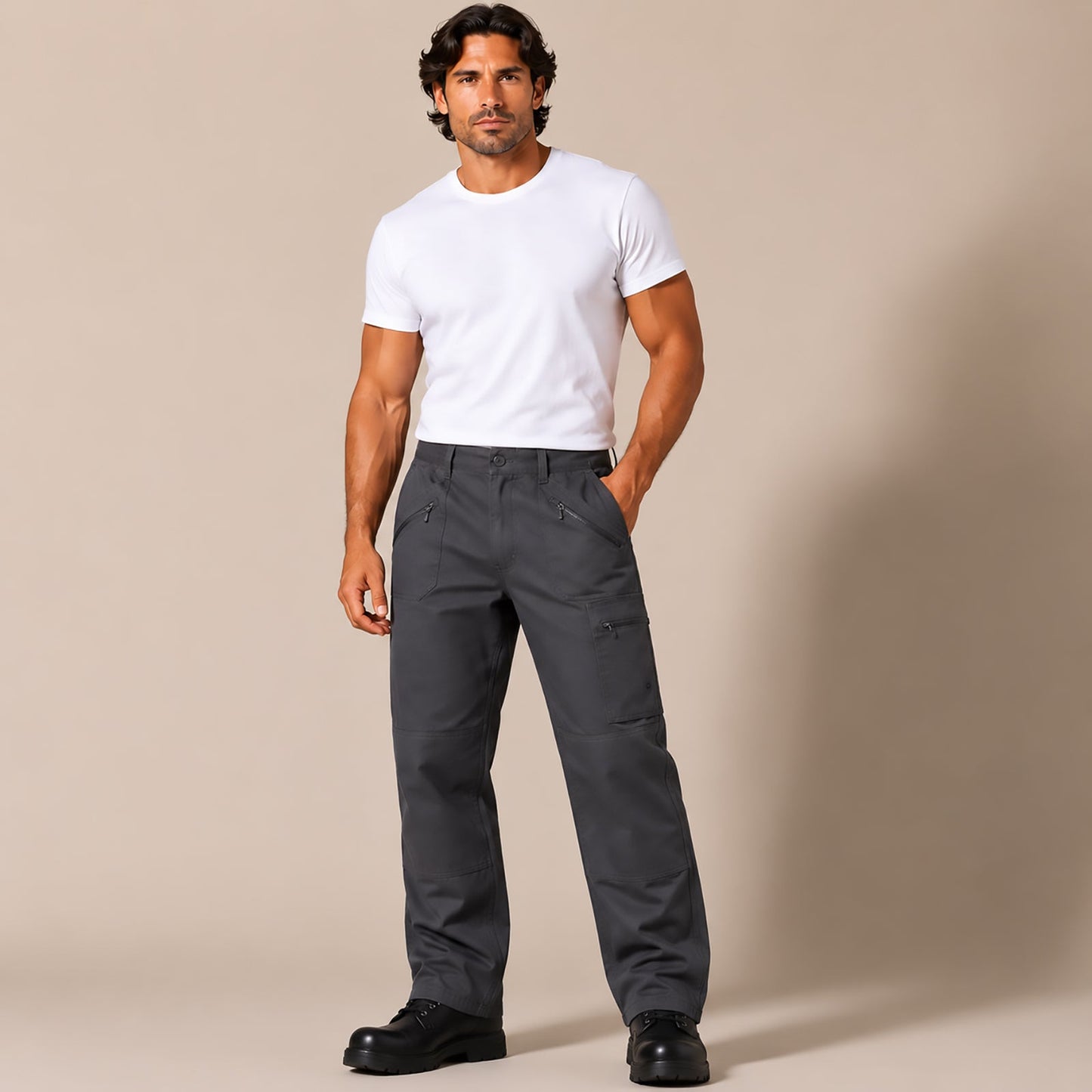 Dickies Redhawk Cargo Work Trousers 32S Grey Mens NWT by Dickies – WORKWEAR | RewearableUK