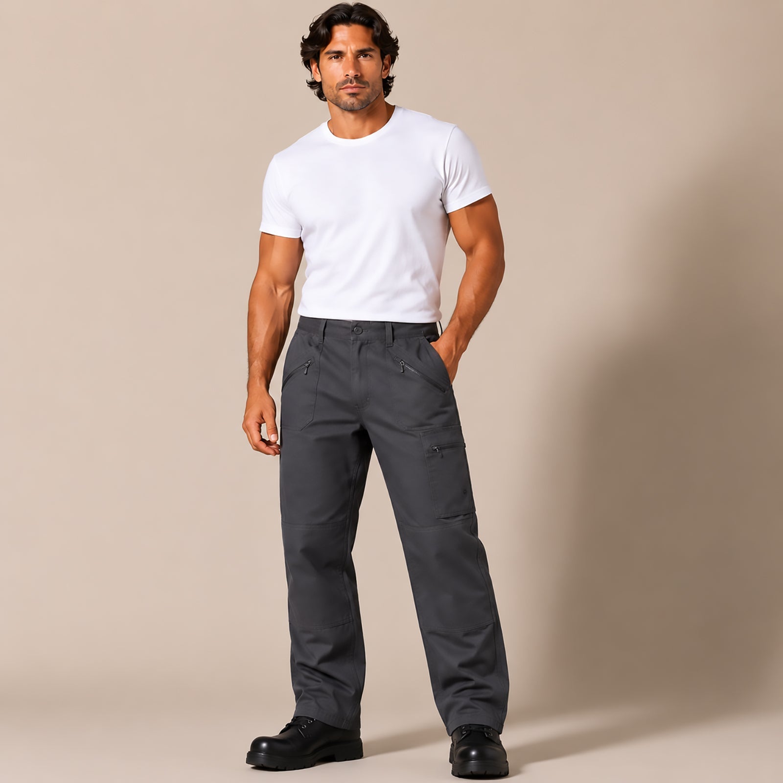 Dickies Redhawk Cargo Work Trousers 32S Grey Mens NWT by Dickies – WORKWEAR | RewearableUK