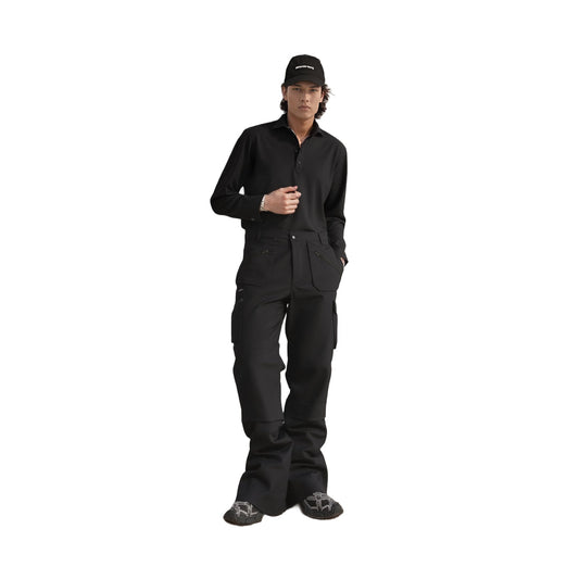 Dickies Redhawk Cargo Work Trousers Black | Men's 42 R by Dickies – | RewearableUK