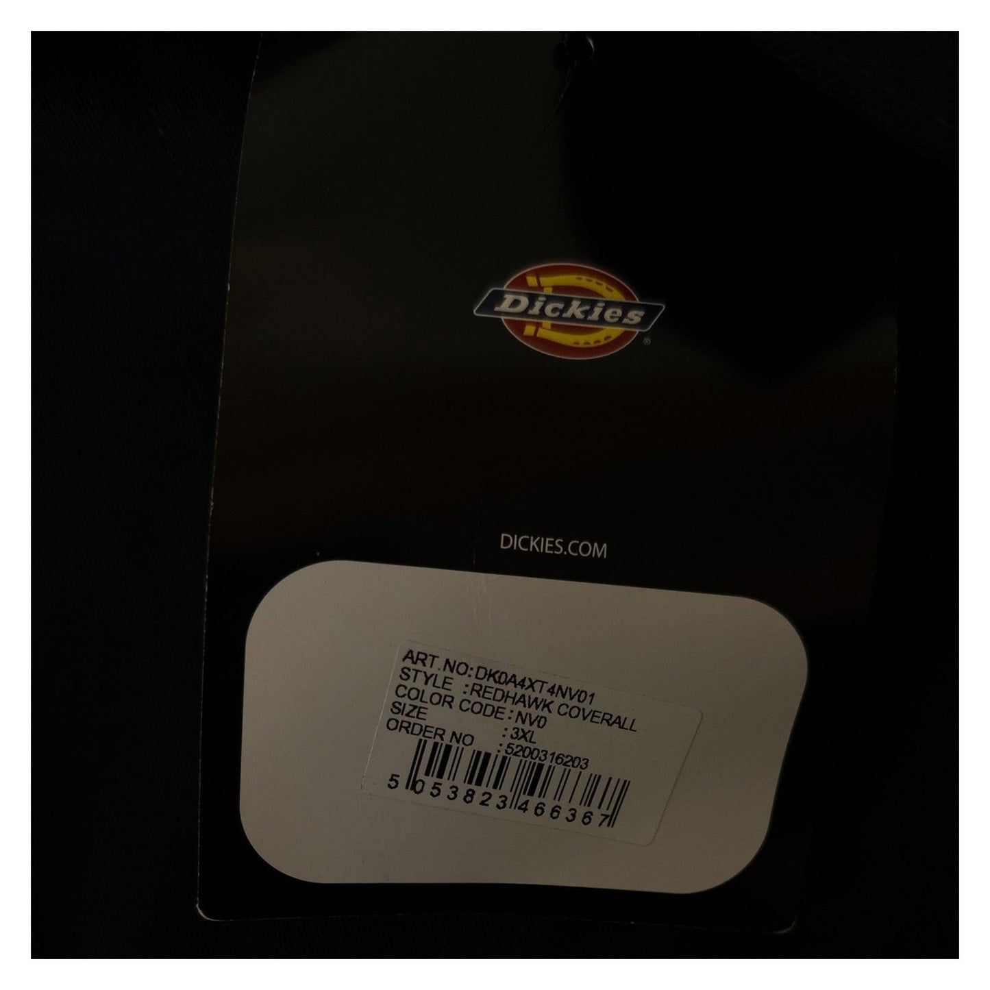 Dickies Redhawk Coverall Boiler Suit Navy Blue Mens 3XL Workwear Overall Zip NWT by Dickies – | RewearableUK