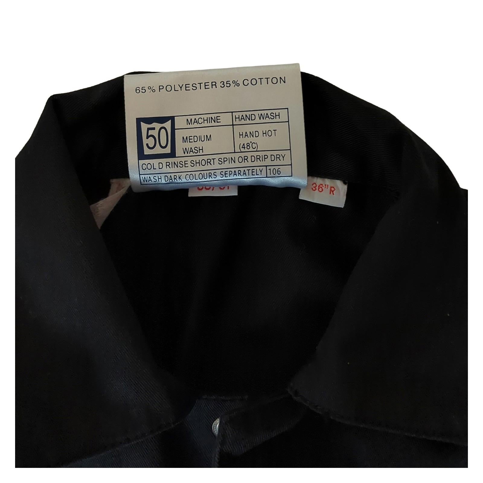 Dickies Redhawk Coverall Boilersuit | Black | 36R by Dickies – workear | RewearableUK