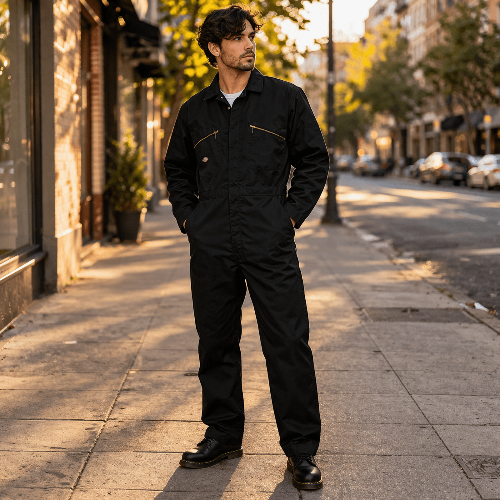 Dickies Redhawk Coverall Boilersuit | Black | 36R by Dickies – workear | RewearableUK