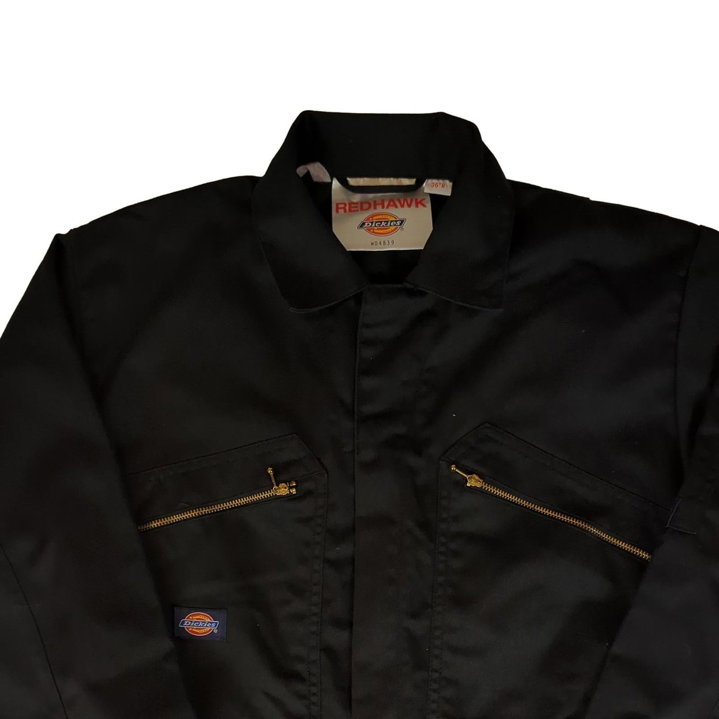 Dickies Redhawk Coverall Boilersuit | Black | 36R by Dickies – workear | RewearableUK