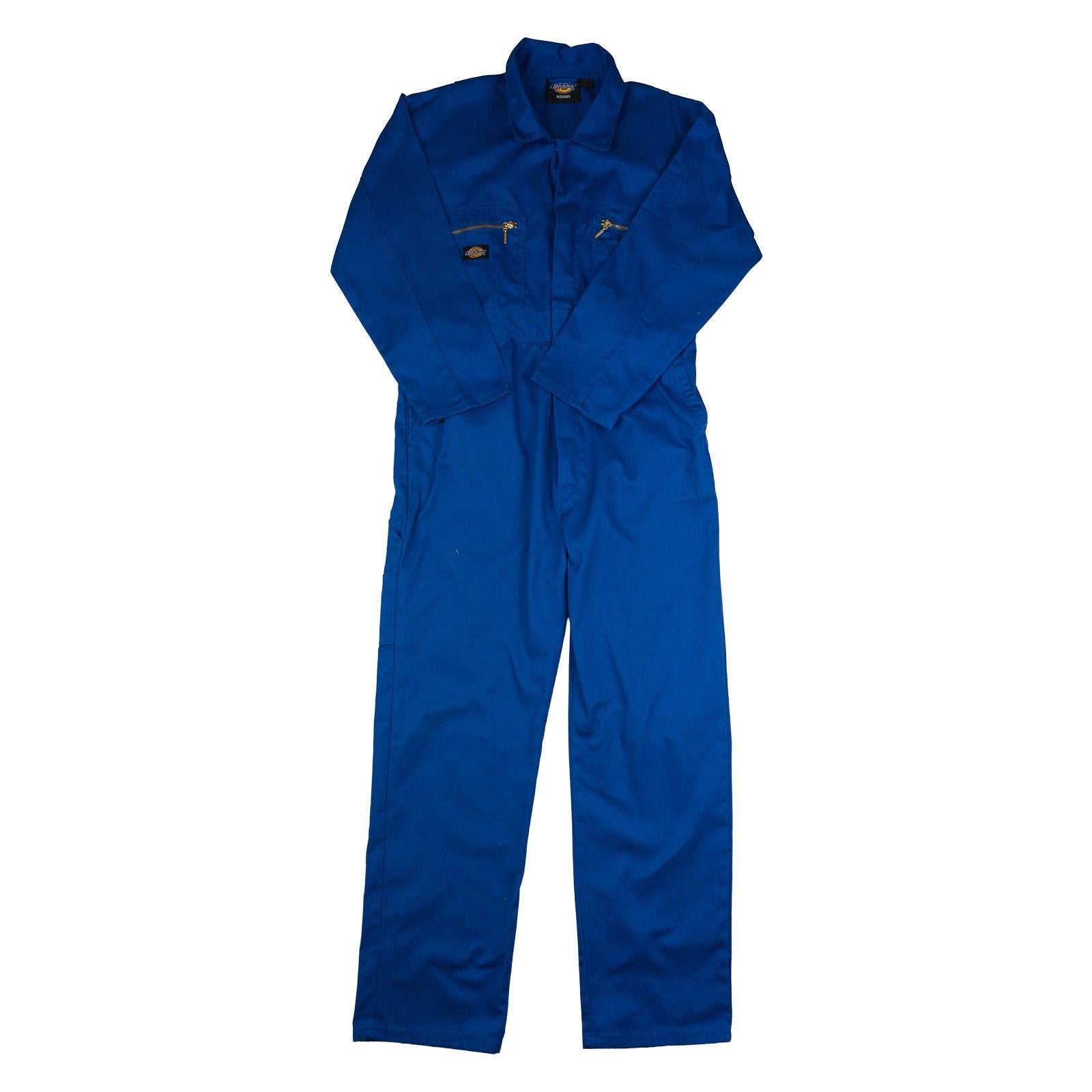 Dickies Redhawk Junior Boilersuit Royal Blue – Chest 34 Age 10/11 by Dickies – | RewearableUK