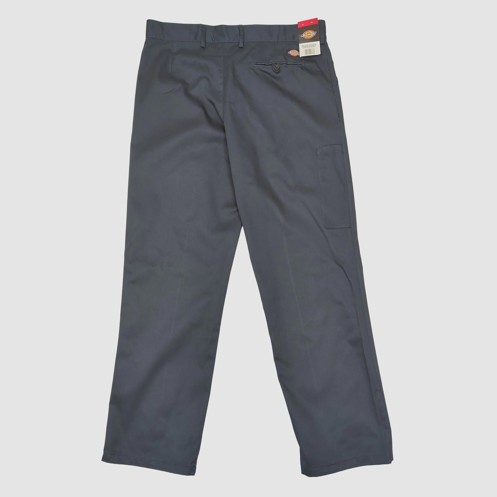 Dickies Redhawk Mens Navy Blue WD864 Flat Front Pants Size 36 R BNWT by Dickies – | RewearableUK