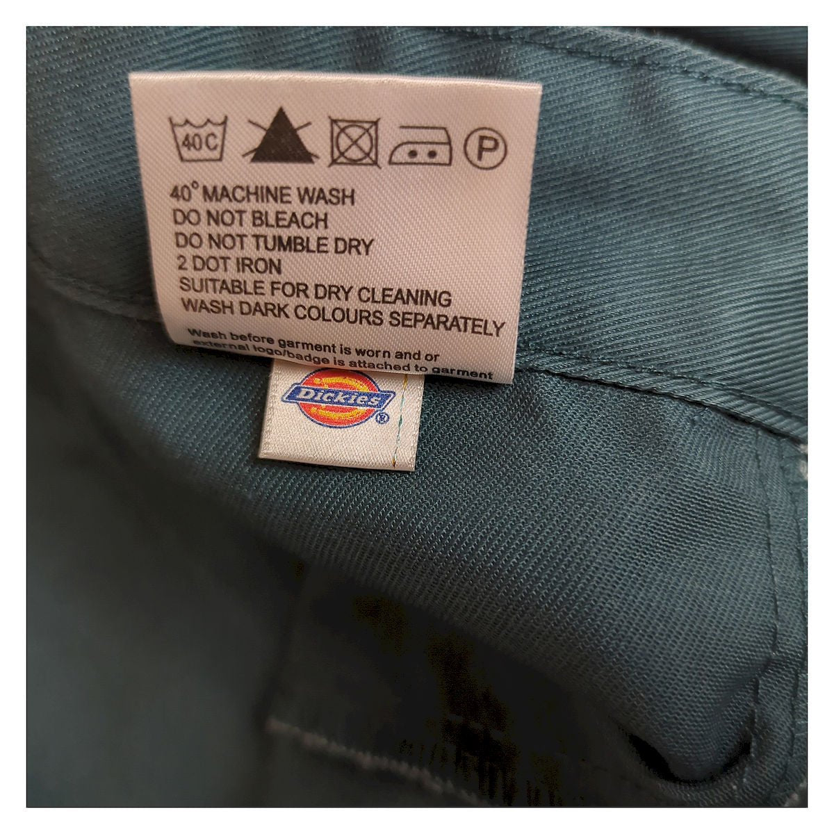 Dickies Redhawk Mens Work Trousers 40 R Bottle Green Straight Fit Pants by Dickies – workear | RewearableUK
