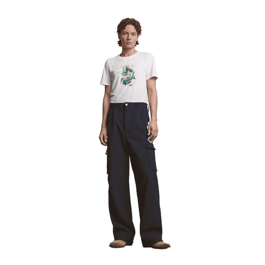 Dickies Dickies Redhawk Navy Cargo Work Trousers - W40 T workear RewearableUK
