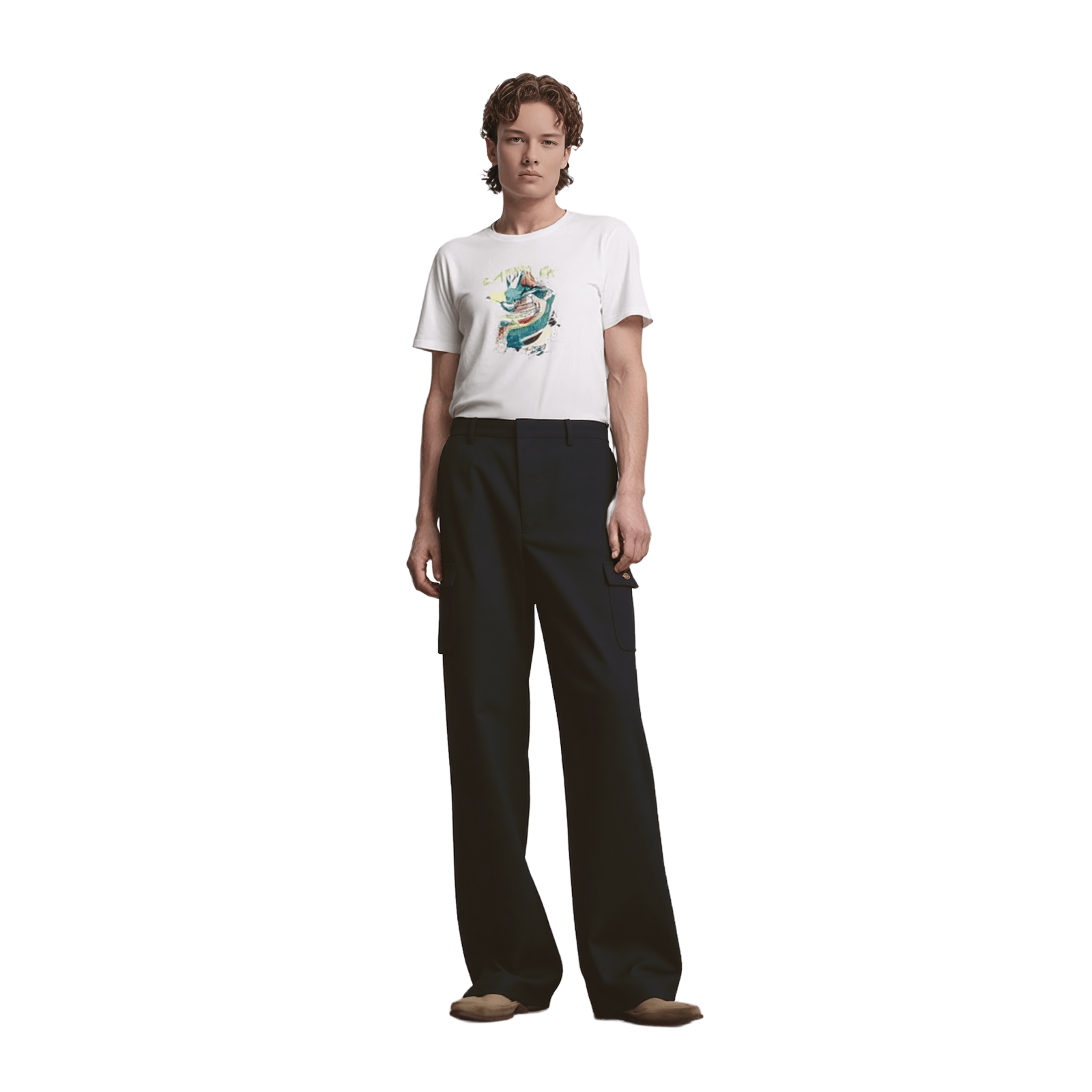 Dickies Dickies Redhawk Navy Cargo Work Trousers - W42 R workear RewearableUK