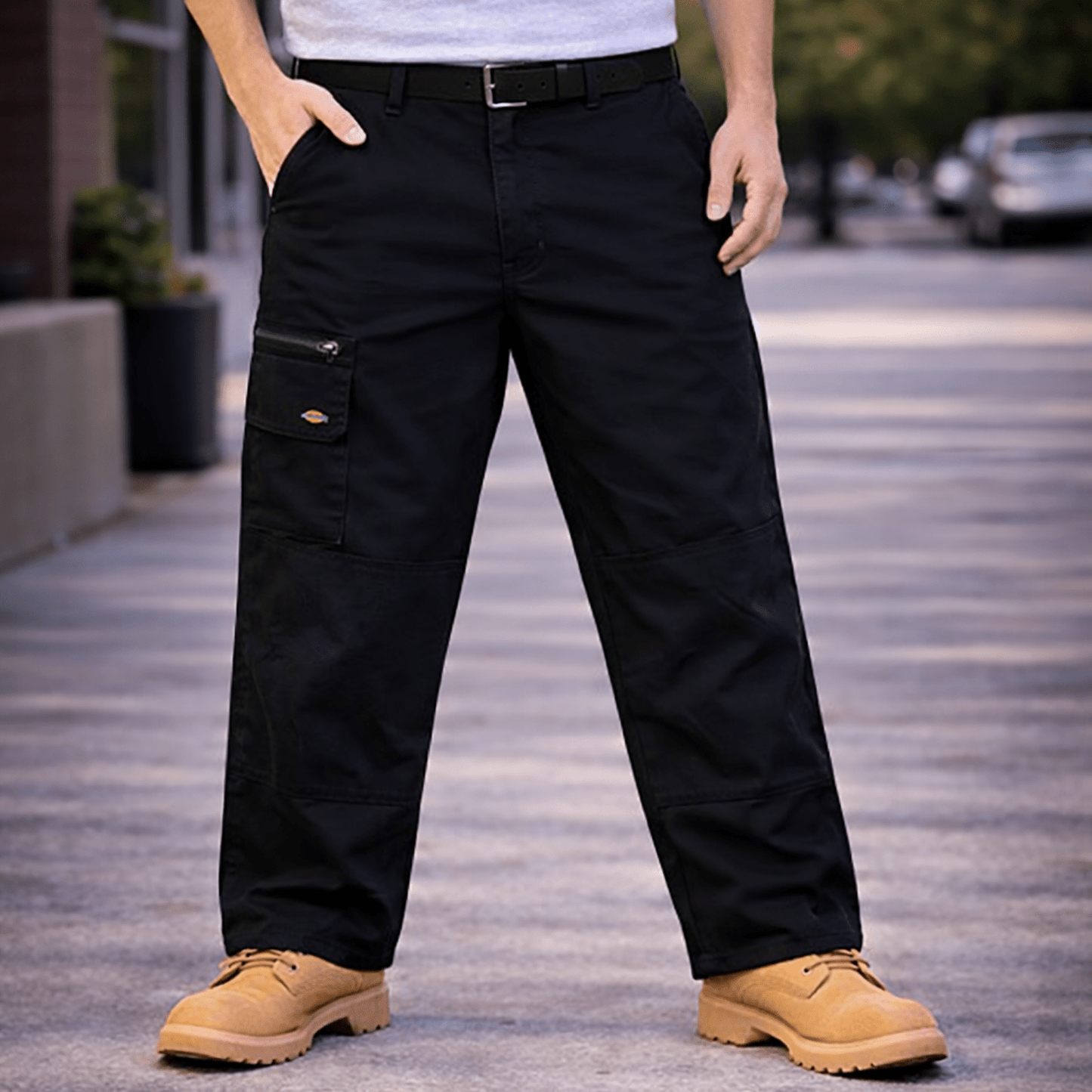 Dickies Redhawk navy Work Trousers - W42 by Dickies – workear | RewearableUK