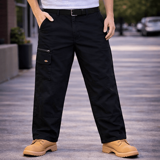 Dickies Redhawk navy Work Trousers - W42 by Dickies – workear | RewearableUK
