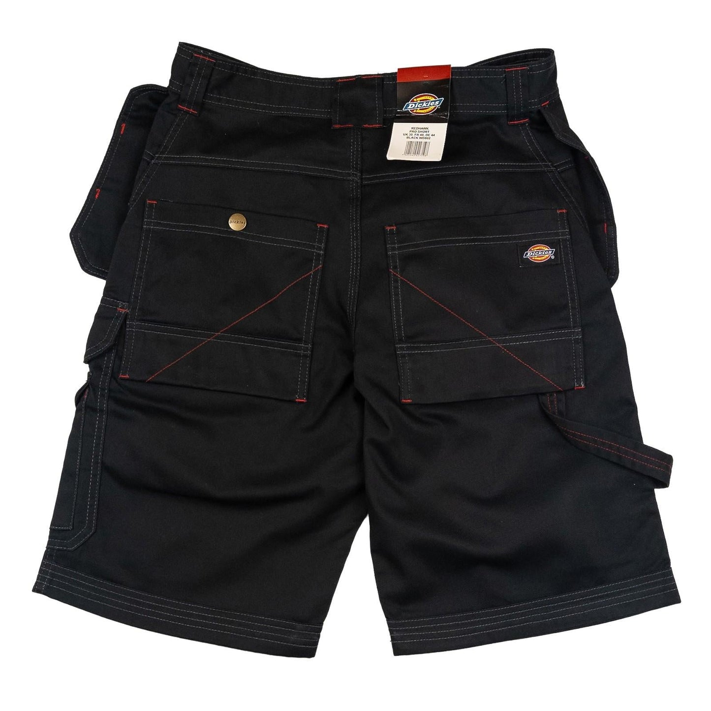 Dickies Redhawk Pro Work Shorts Holster Pockets Black Men's Size UK 30 NWT by Dickies – | RewearableUK
