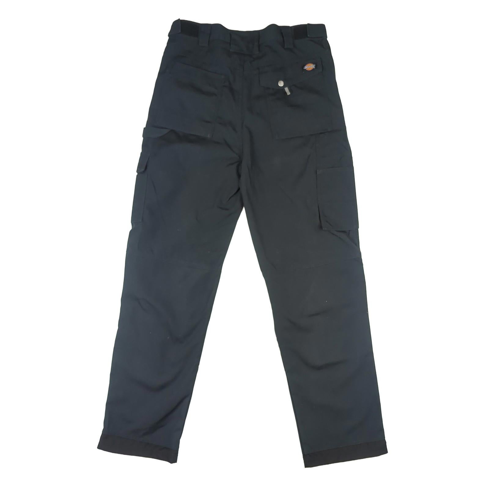 Dickies Dickies Redhawk Pro Work Trousers Black 34T Cargo Knee Reinforced Pants workear RewearableUK