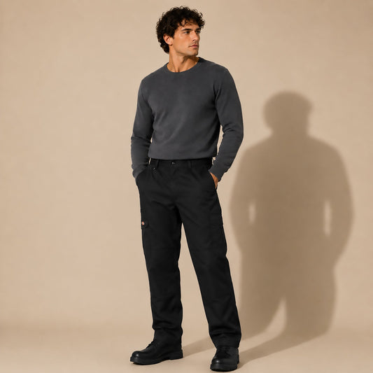 Dickies Redhawk Super Cargo Trousers 36S Black Mens by Dickies – WORKWEAR | RewearableUK