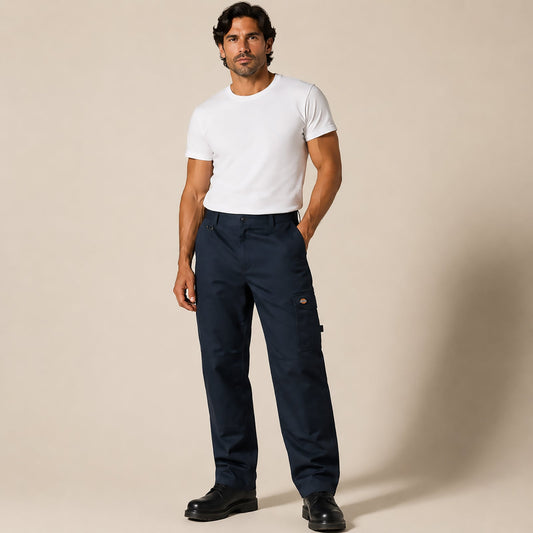 Dickies Redhawk Super Cargo Trousers 46T Navy Mens NWT by Dickies – WORKWEAR | RewearableUK
