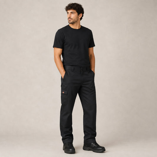 Dickies Redhawk Super Cargo Trousers 48T Black Mens NWT by Dickies – WORKWEAR | RewearableUK