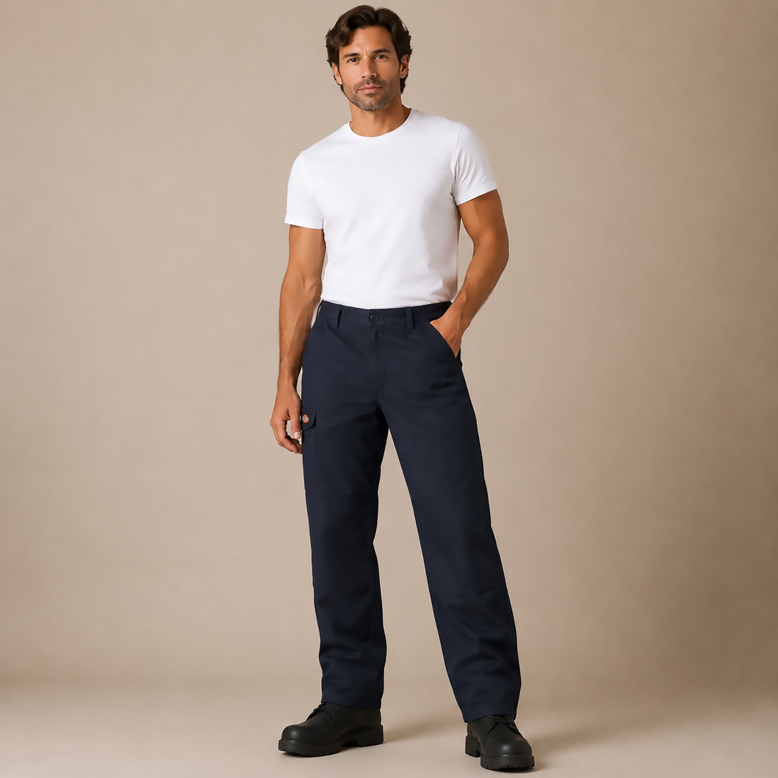 Dickies Redhawk Super Work Trousers 30R Navy Blue Mens Cargo by Dickies – WORKWEAR | RewearableUK