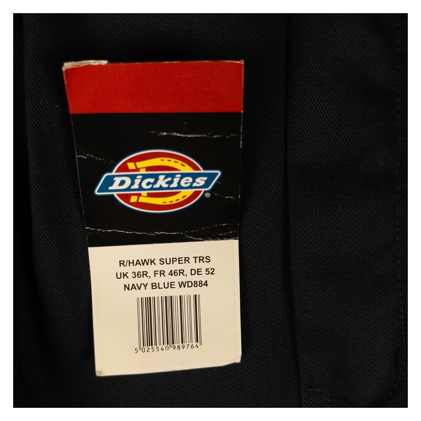 Dickies Redhawk Super Work Trousers 36R Navy Blue WD884 Cargo Knee Pad Pants New by Dickies – | RewearableUK