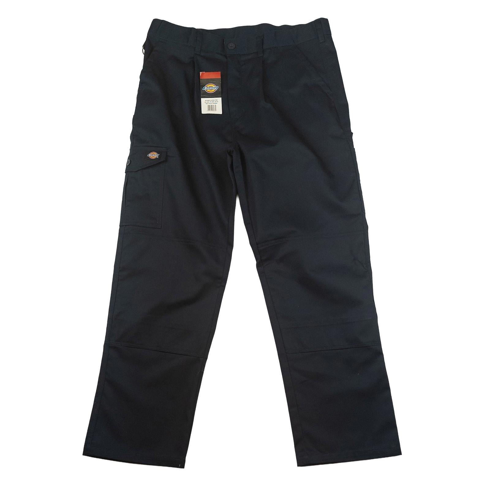 Dickies Redhawk Super Work Trousers 36R Navy Blue WD884 Cargo Knee Pad Pants New by Dickies – | RewearableUK