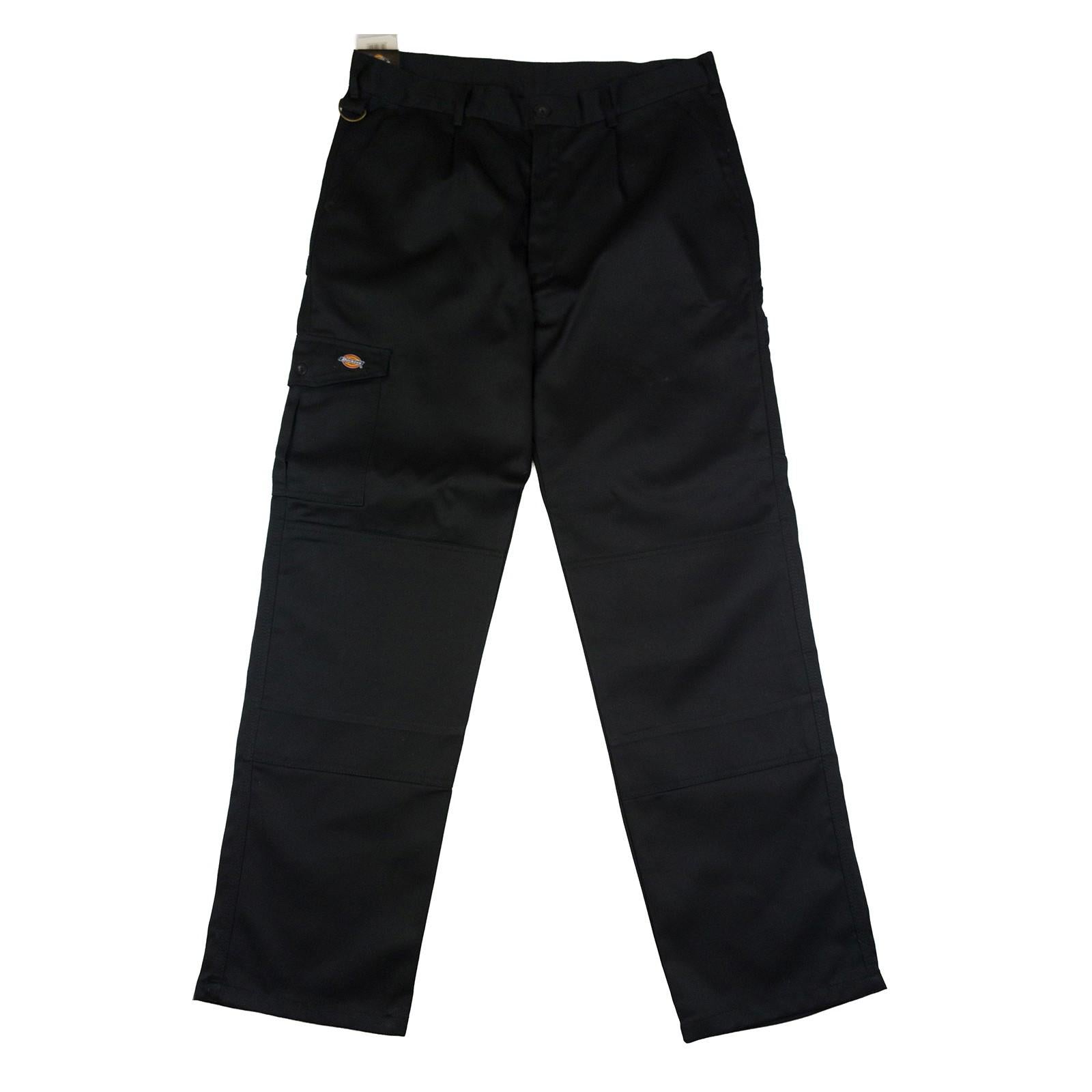 Dickies Redhawk Super Work Trousers Black 36T – New w/ Embroidery by Dickies – | RewearableUK