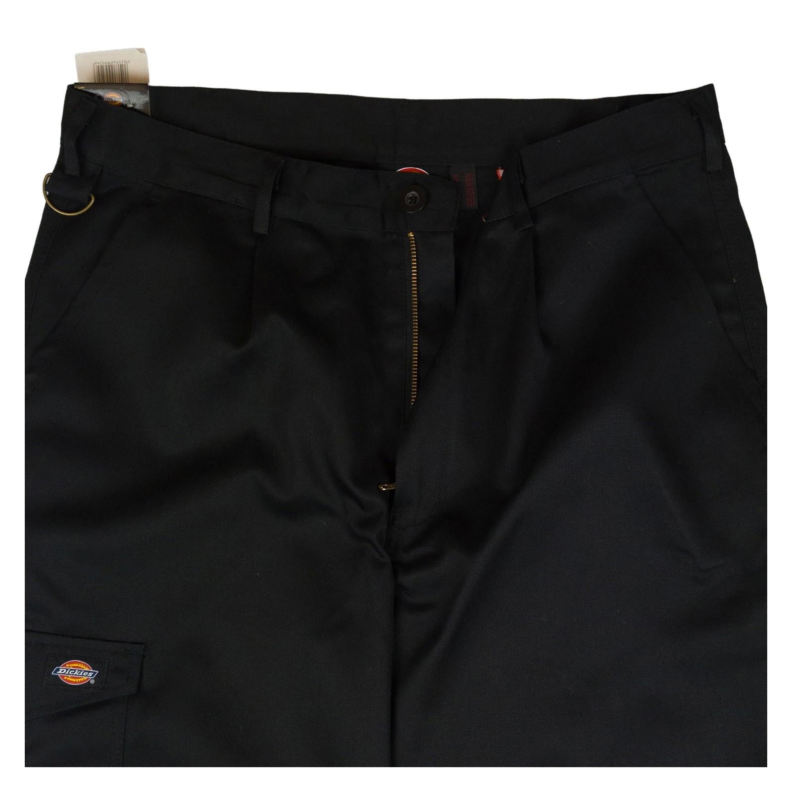 Dickies Redhawk Super Work Trousers Black 36T – New w/ Embroidery by Dickies – | RewearableUK