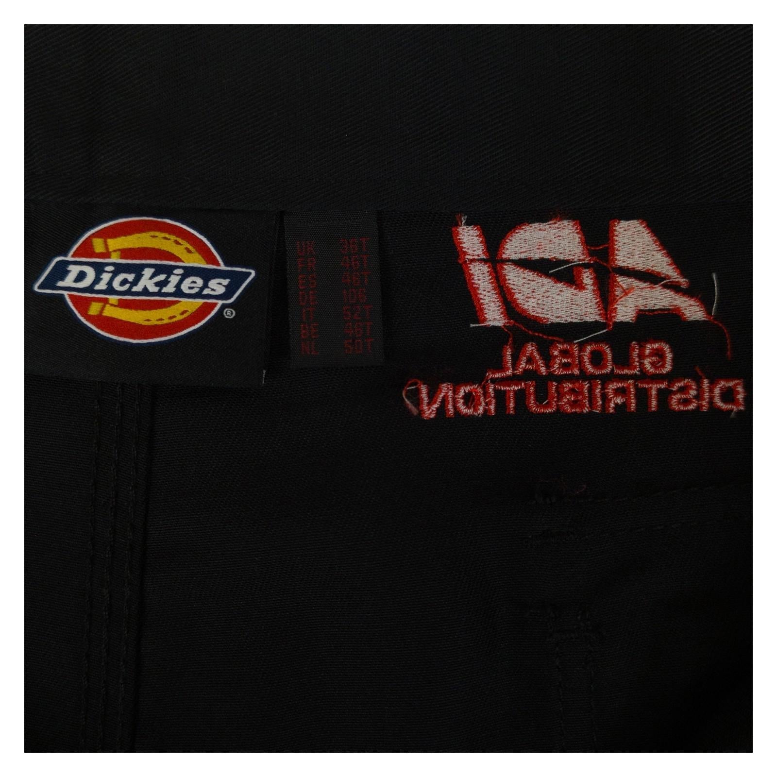 Dickies Redhawk Super Work Trousers Black 36T – New w/ Embroidery by Dickies – | RewearableUK