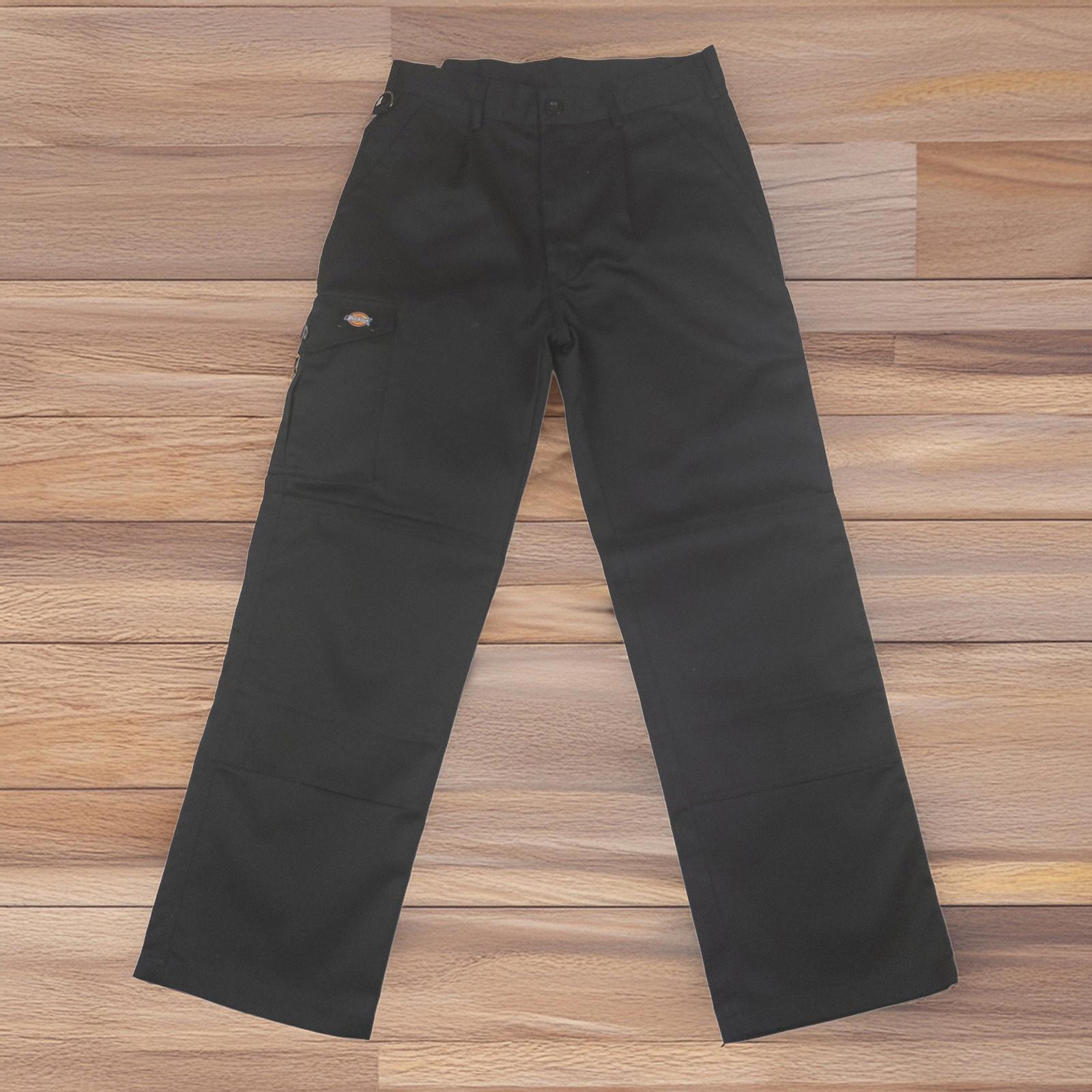 Dickies Redhawk Super Work Trousers Black Men's Size 30S Cargo WD884 NWT by Dickies – | RewearableUK