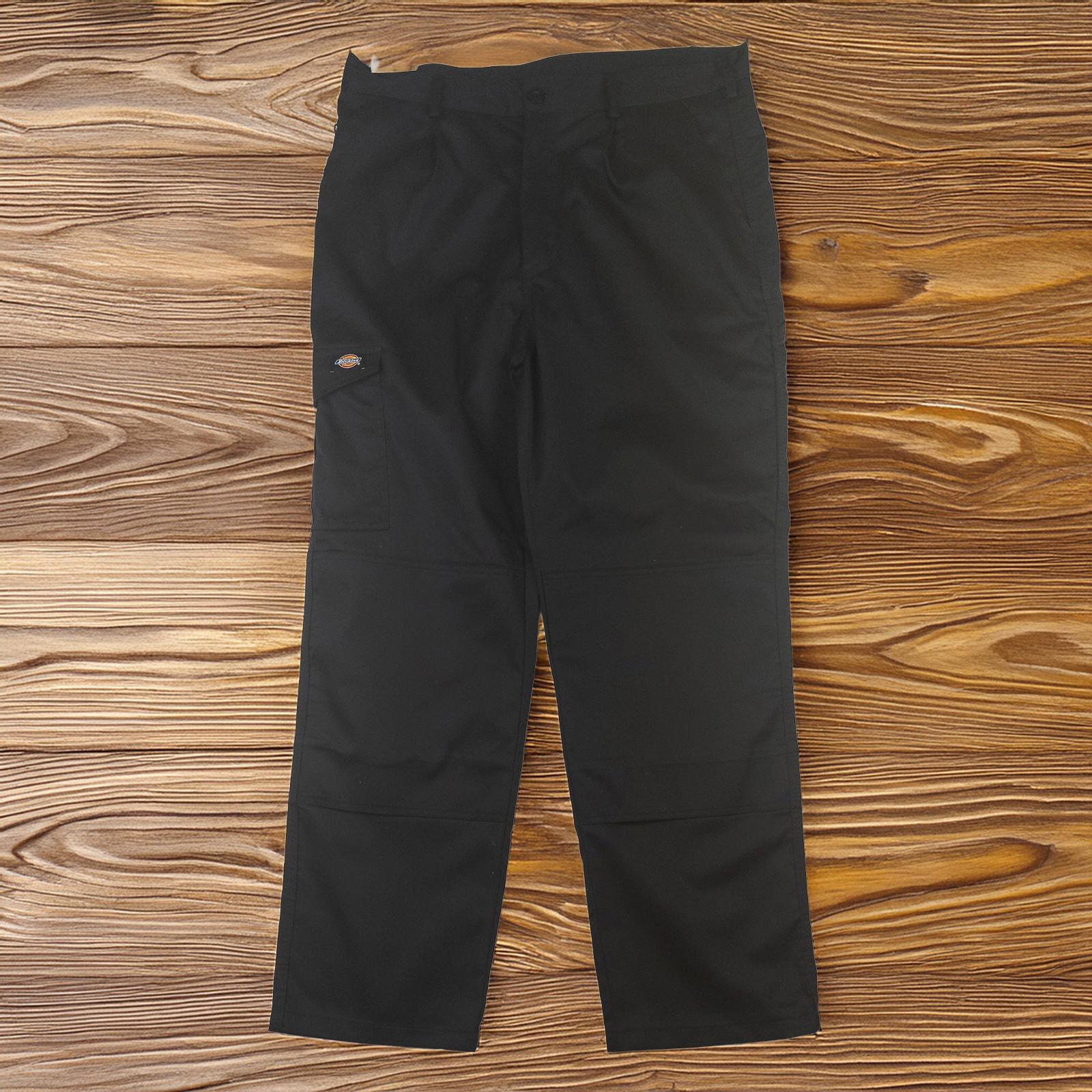 Dickies Redhawk Super Work Trousers Black Men's Size 36R Cargo WD884 NWT by Dickies – | RewearableUK