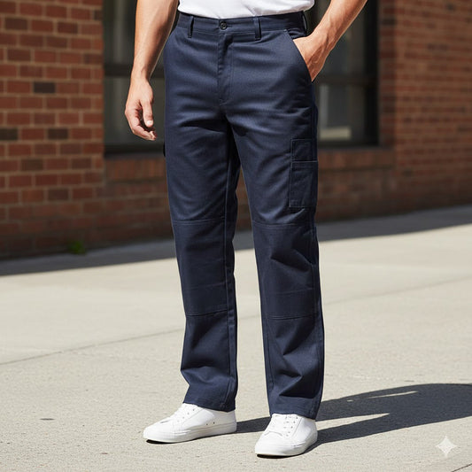 Dickies Redhawk Super Work Trousers in Navy | 48R by Dickies – workear | RewearableUK