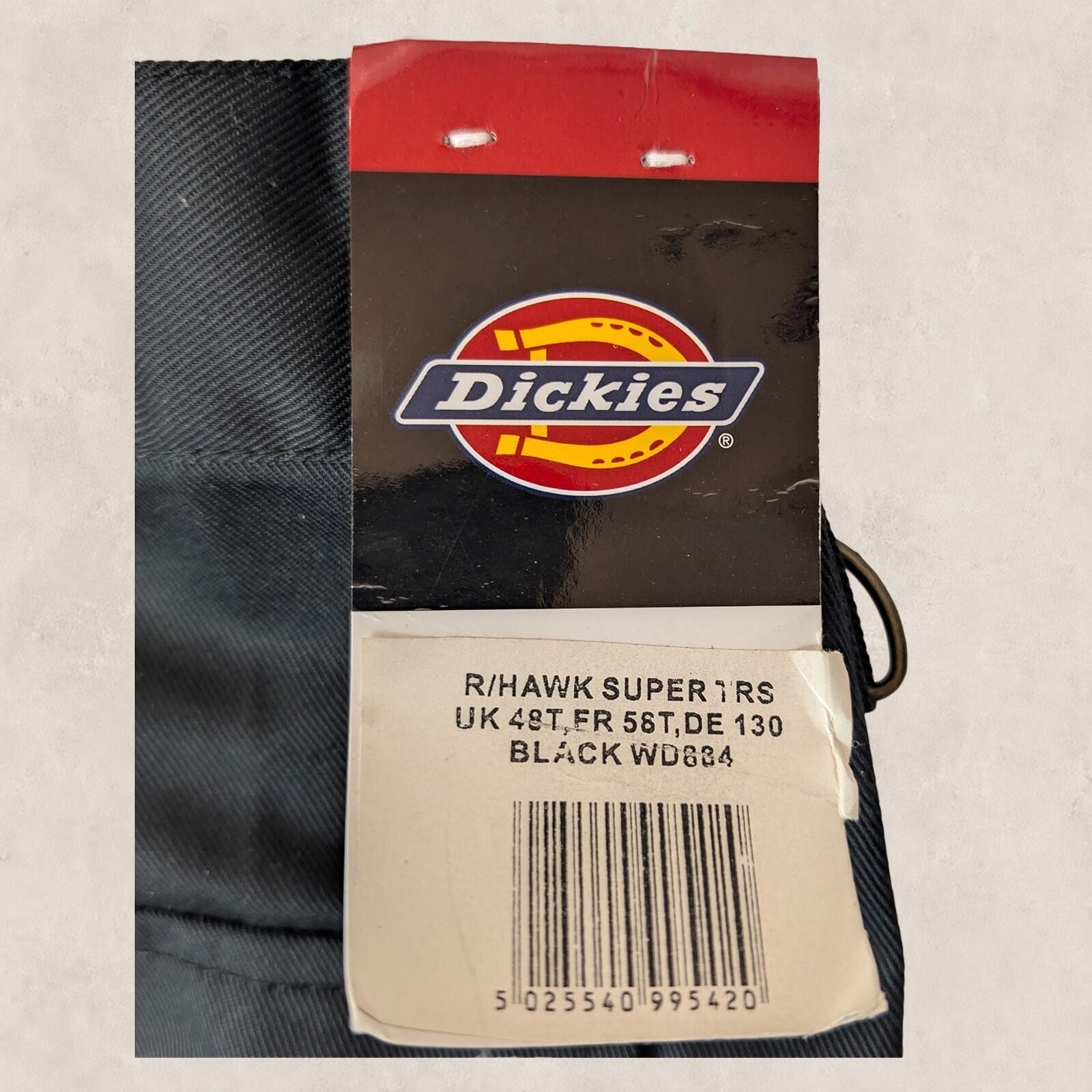 dickies redhawk super work trousers mens black cargo utility pants size 48 t nwt by Dickies – | RewearableUK