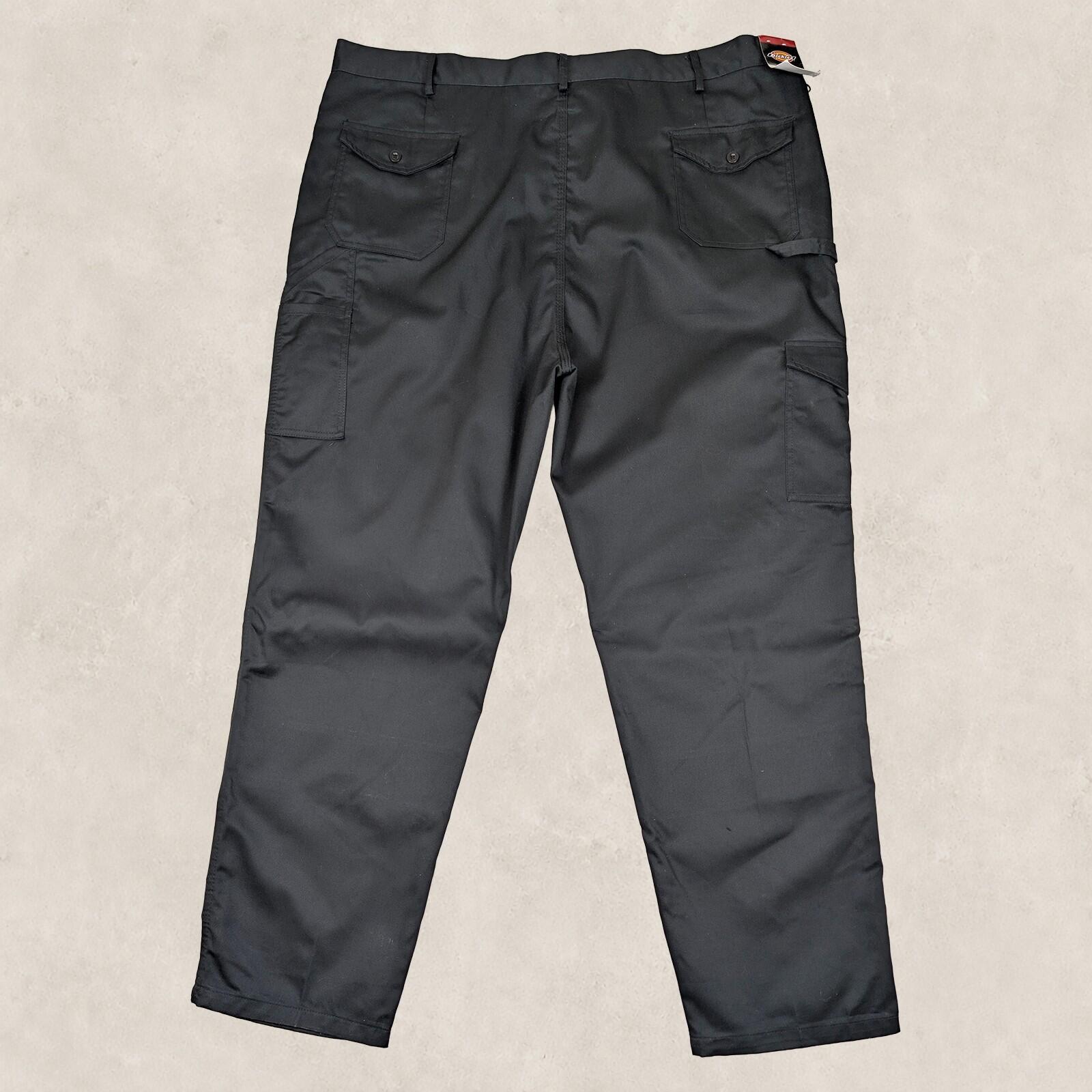 dickies redhawk super work trousers mens black cargo utility pants size 48 t nwt by Dickies – | RewearableUK