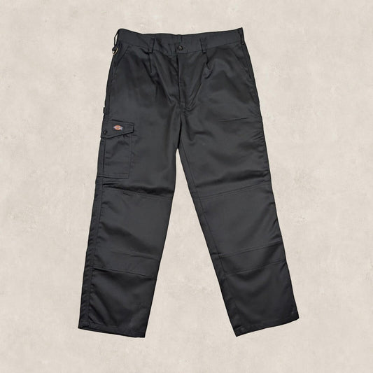 dickies redhawk super work trousers mens cargo pants solid black size 36 s nwt by Dickies – | RewearableUK