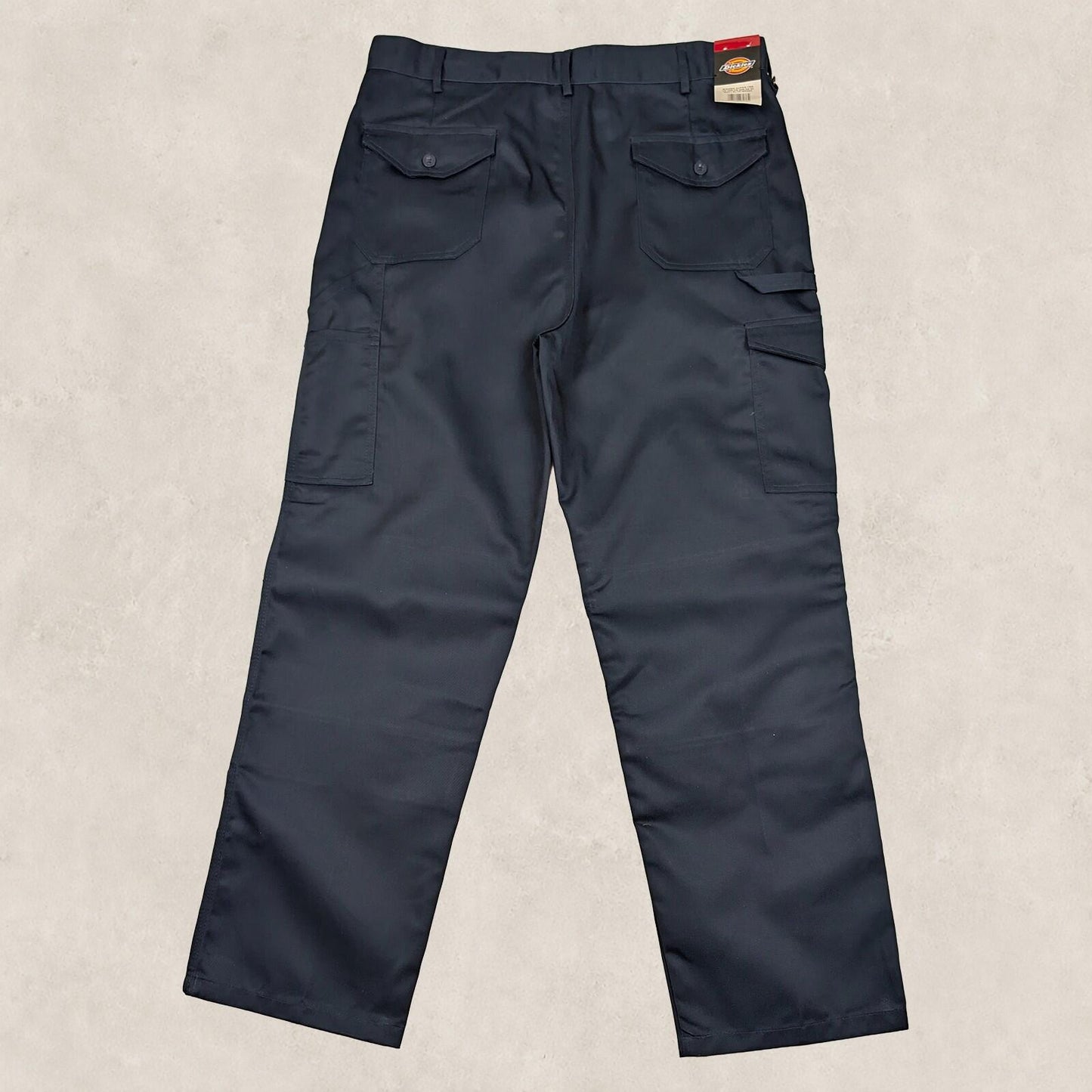 dickies redhawk super work trousers mens navy blue cargo pants size 36 r nwt by Dickies – | RewearableUK