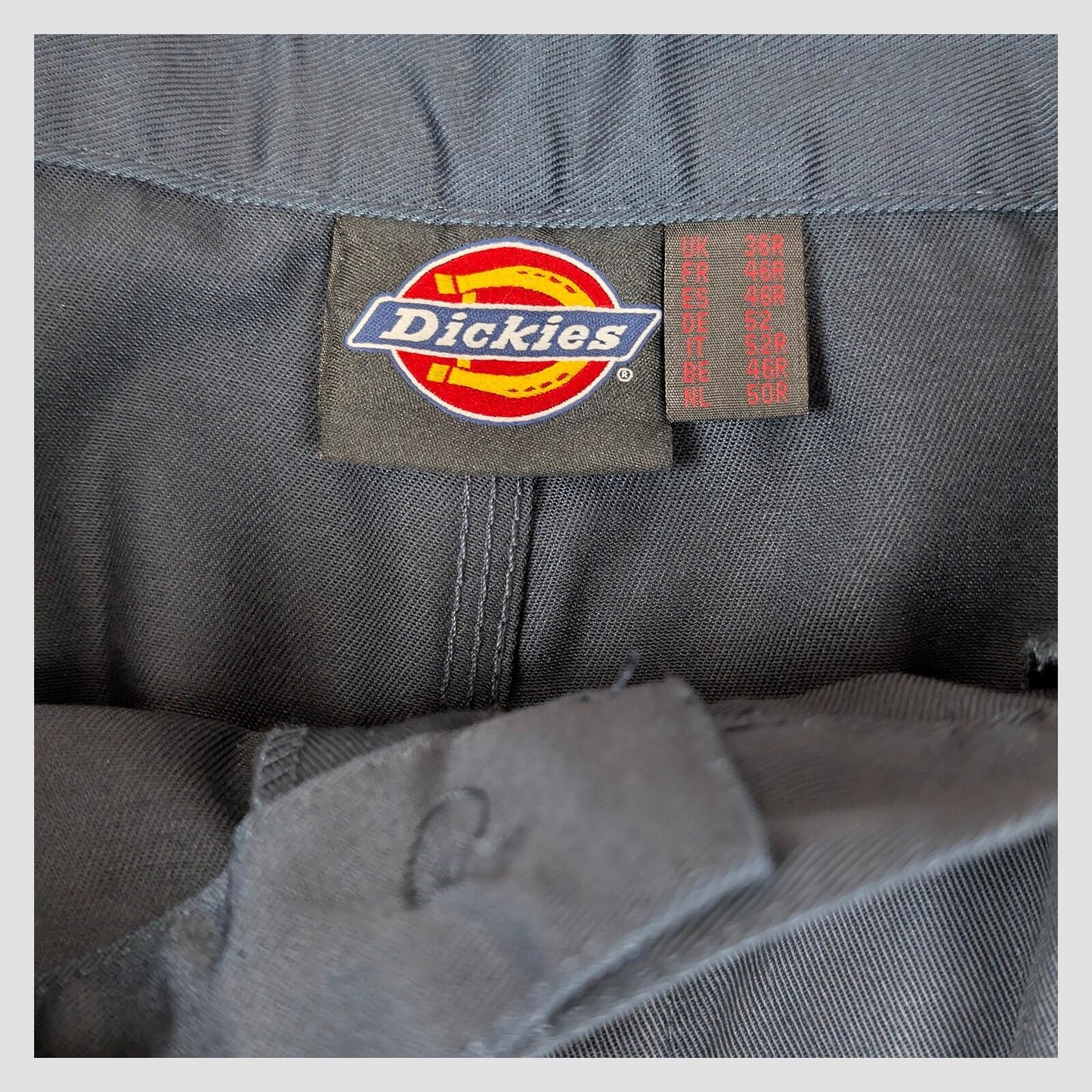dickies redhawk super work trousers mens navy blue cargo pants size 36 r nwt by Dickies – | RewearableUK