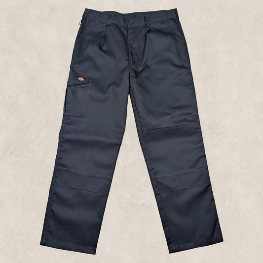 dickies redhawk super work trousers mens navy blue cargo pants size 36 r nwt by Dickies – | RewearableUK