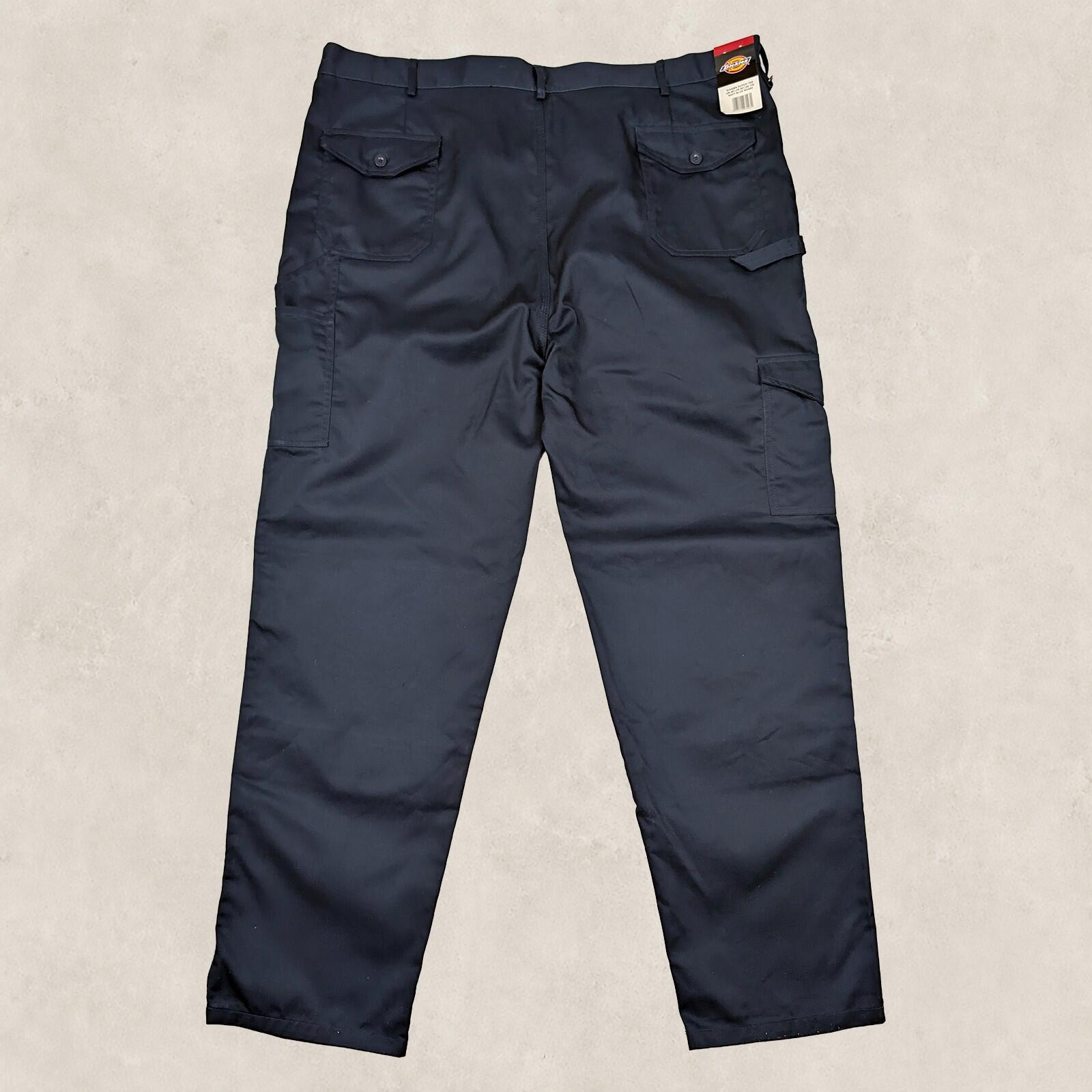 dickies redhawk super work trousers mens navy blue cargo pants size 46 t nwt by Dickies – | RewearableUK