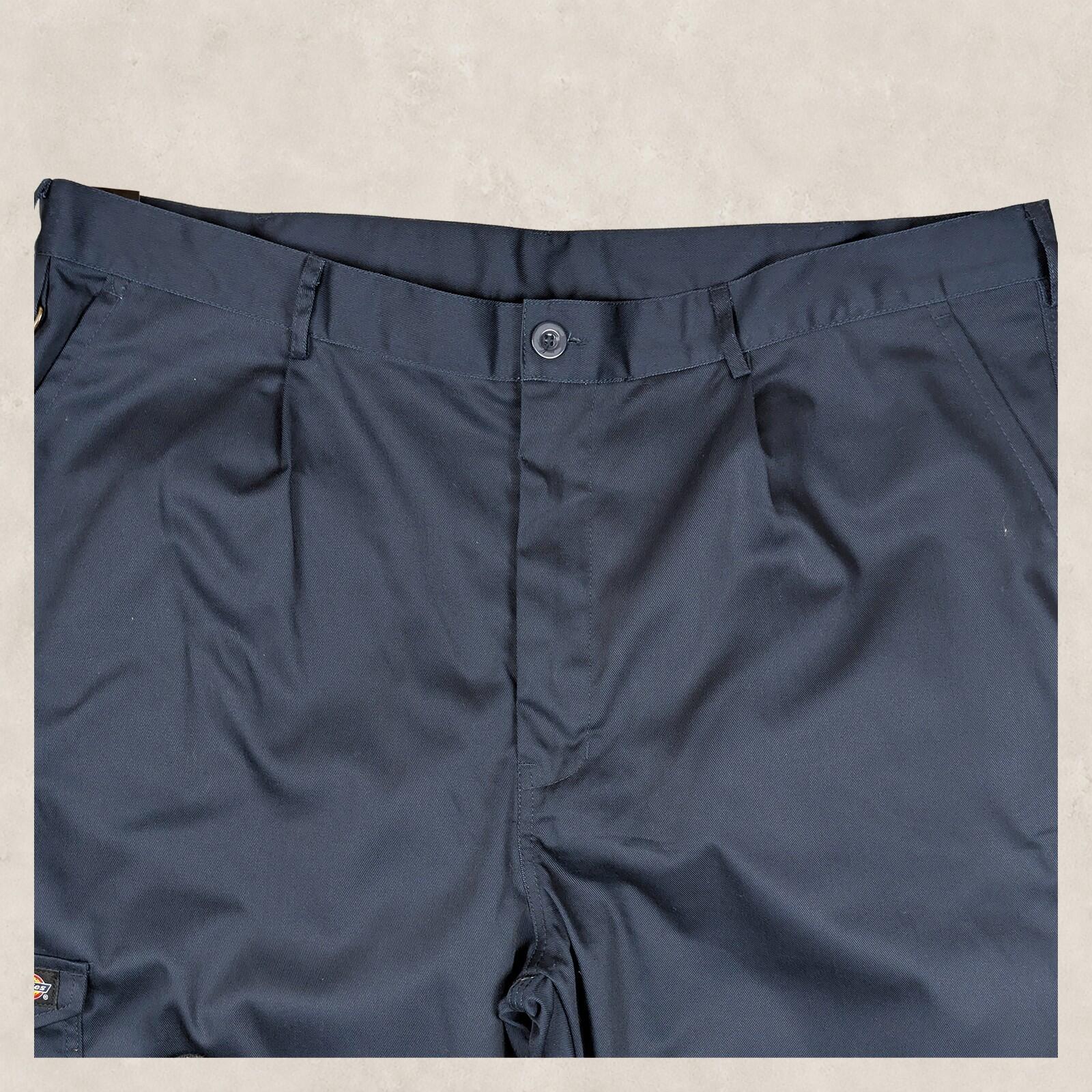 dickies redhawk super work trousers mens navy blue cargo pants size 46 t nwt by Dickies – | RewearableUK