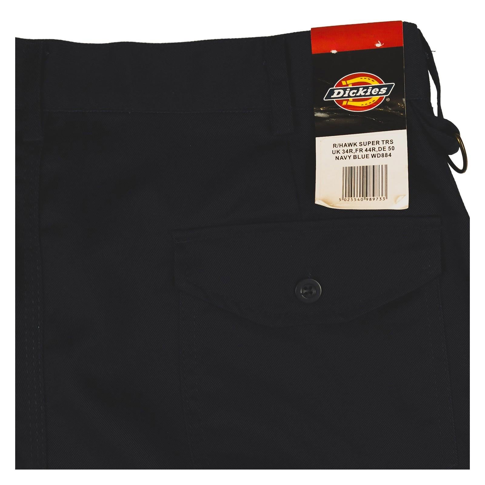 Dickies Redhawk Super Work Trousers Navy W34 R – New with Tags by Dickies – workear | RewearableUK