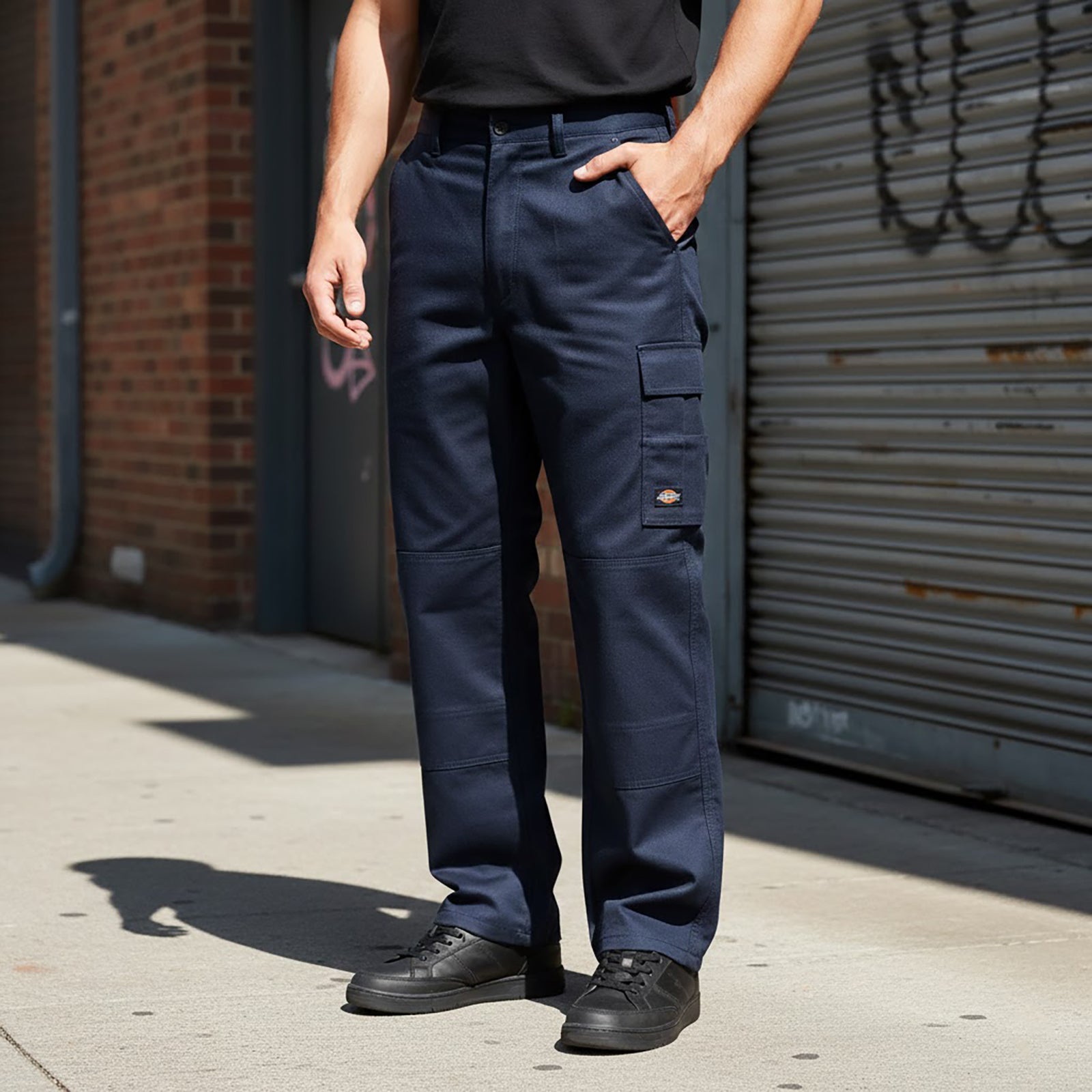 Dickies Redhawk Super Work Trousers WD884 Navy | Men's W36 R (New) by Dickies – | RewearableUK