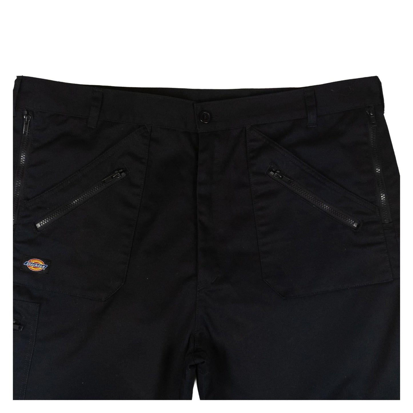 Dickies Redhawk Trousers 42 R Black Workwear Cargo Zip Pocket Pants by Dickies – | RewearableUK