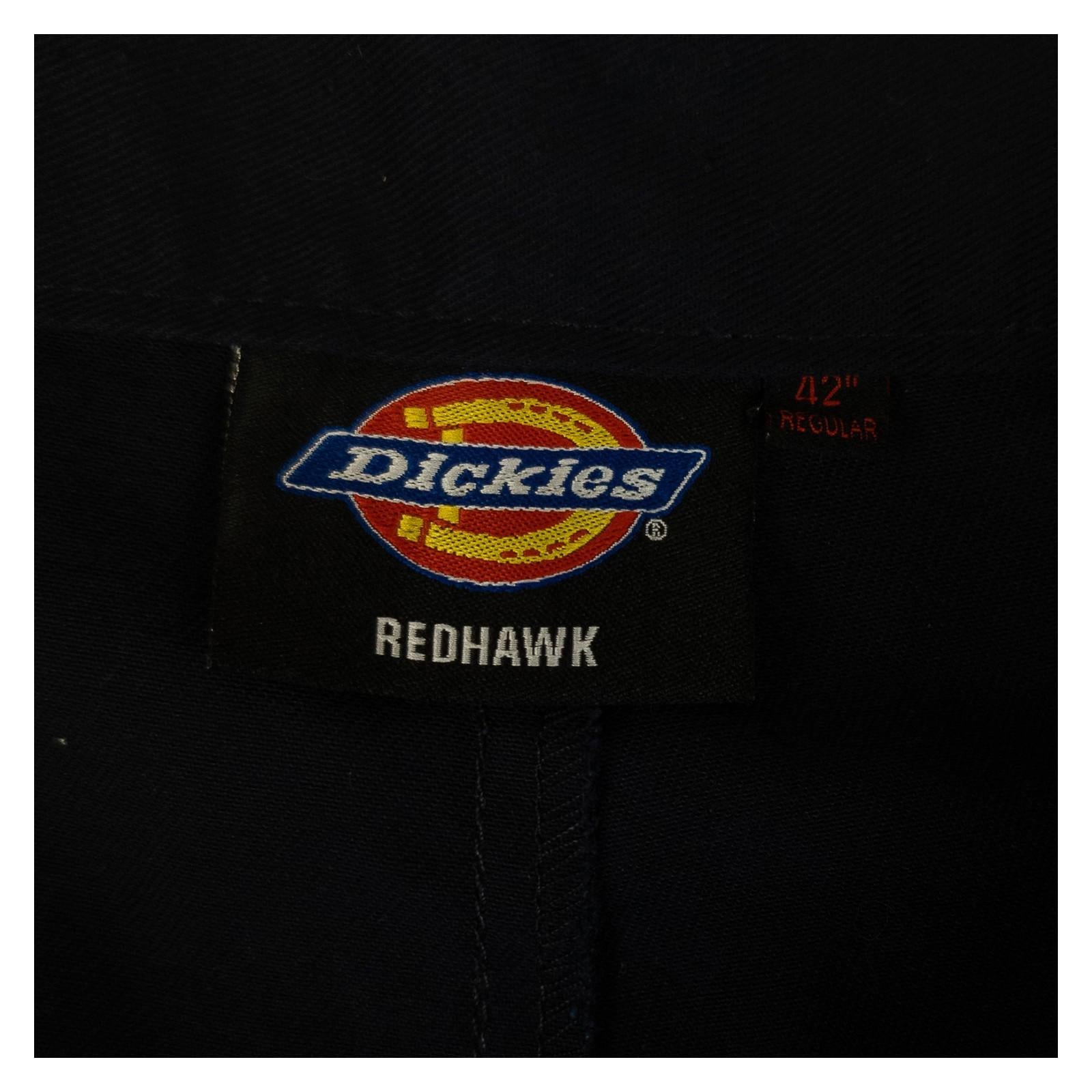 Dickies Redhawk Trousers 42 R Black Workwear Cargo Zip Pocket Pants by Dickies – | RewearableUK