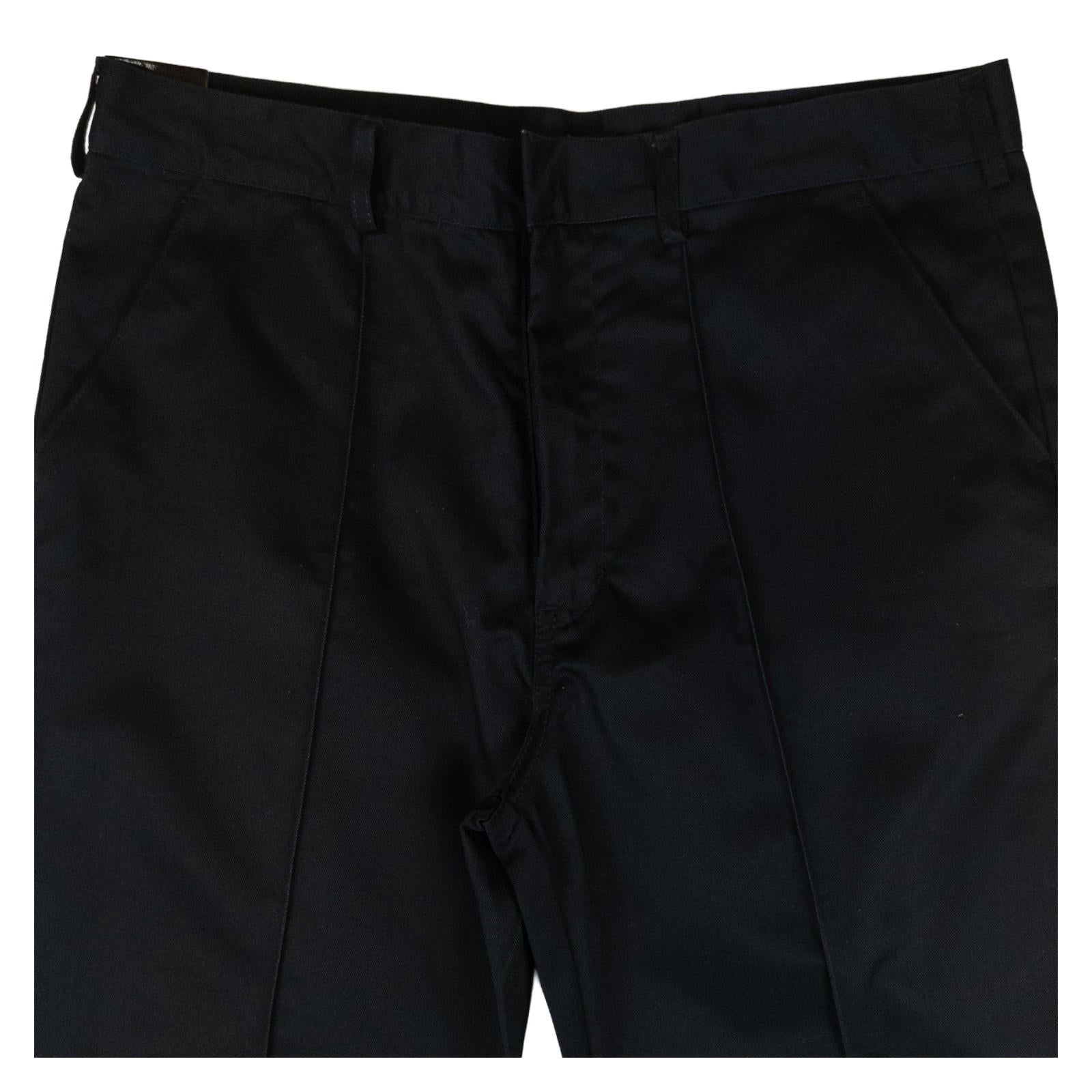 Dickies Redhawk Trousers Navy Blue Size 36R WD864 Work Pants Sewn Crease Smart N by Dickies – | RewearableUK